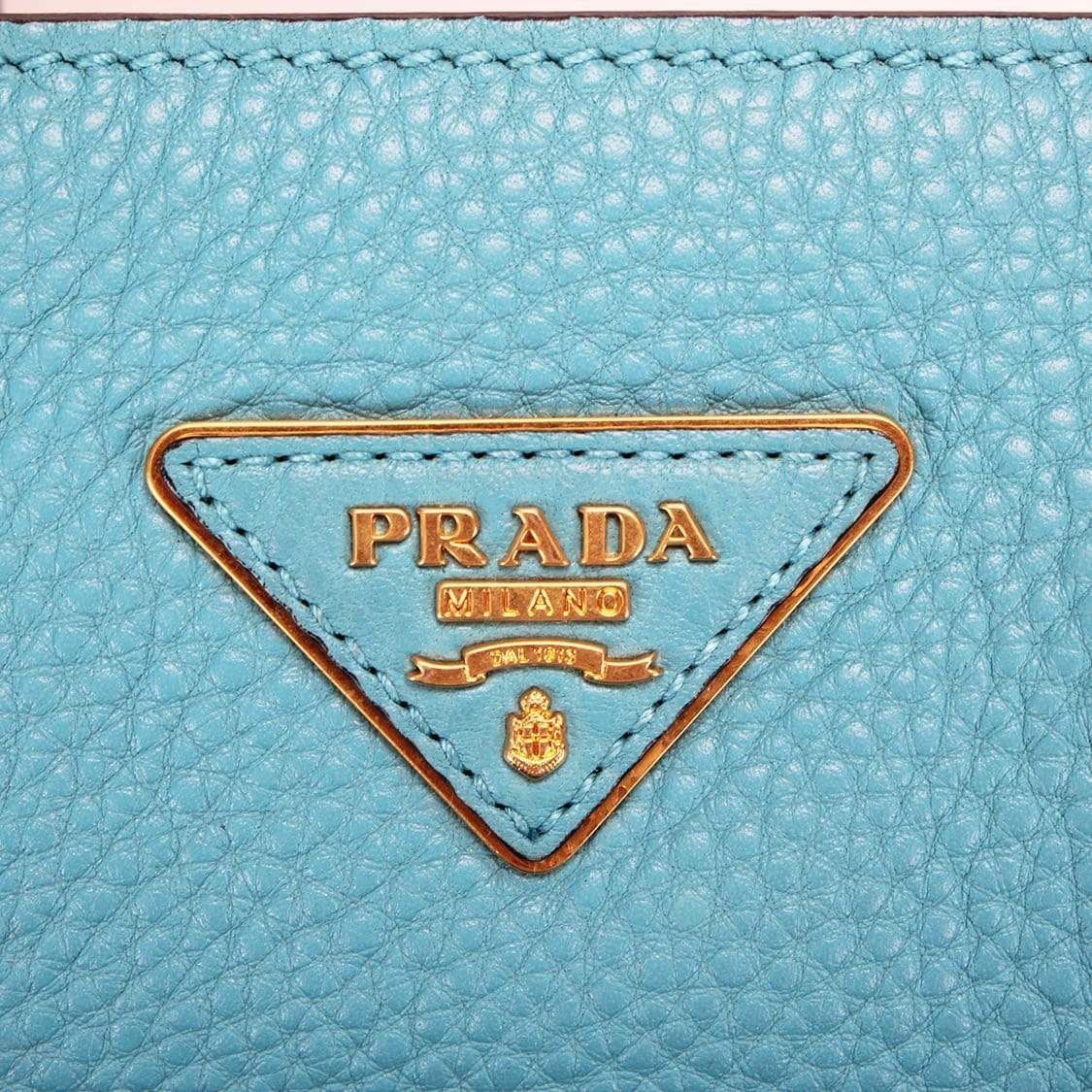 Prada Prada Vitello Daino Tote Bag