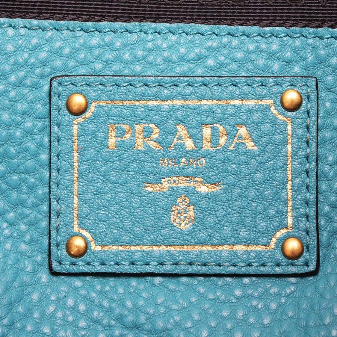 Prada Prada Vitello Daino Tote Bag