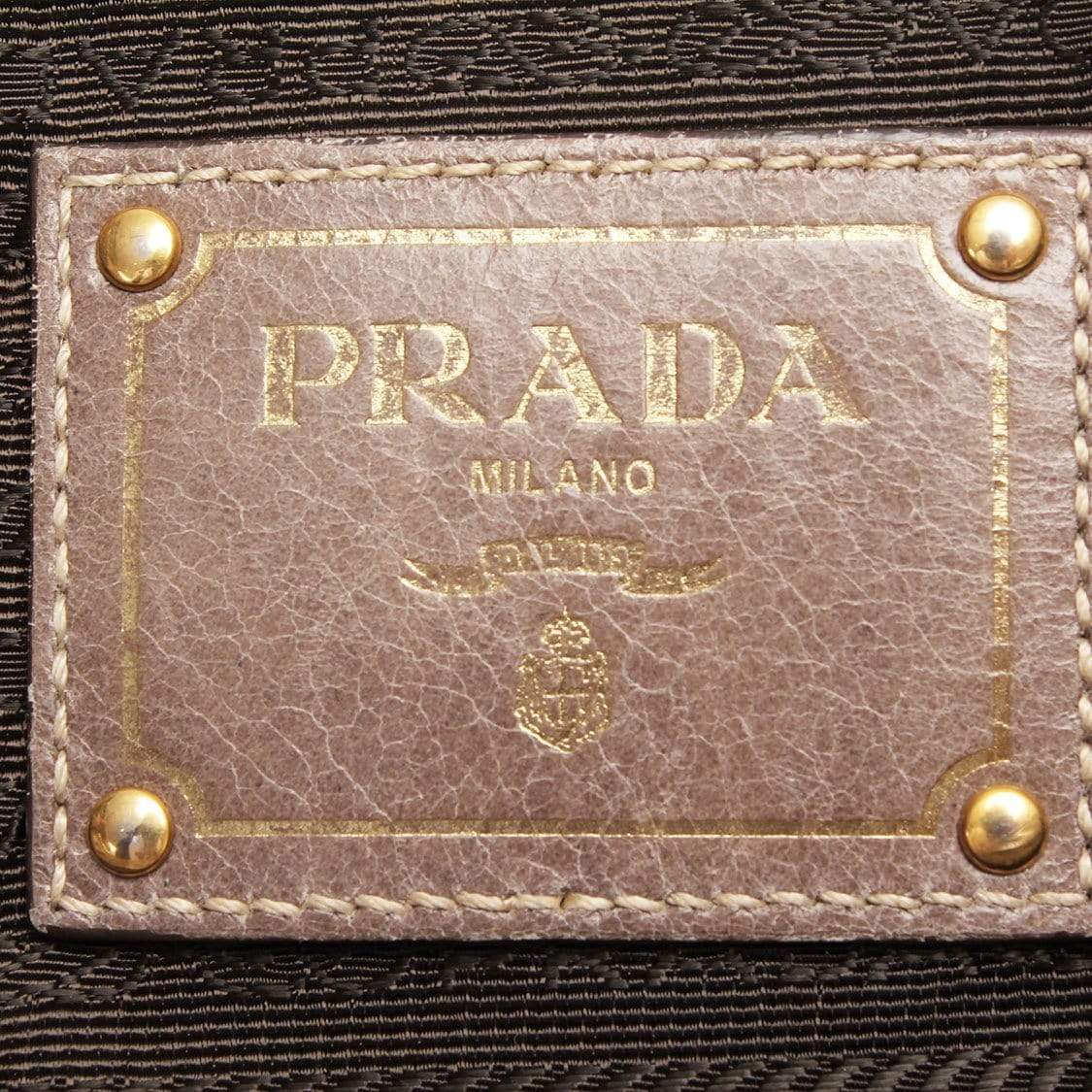 Prada Prada Vitello Shine 2 Way Handbag