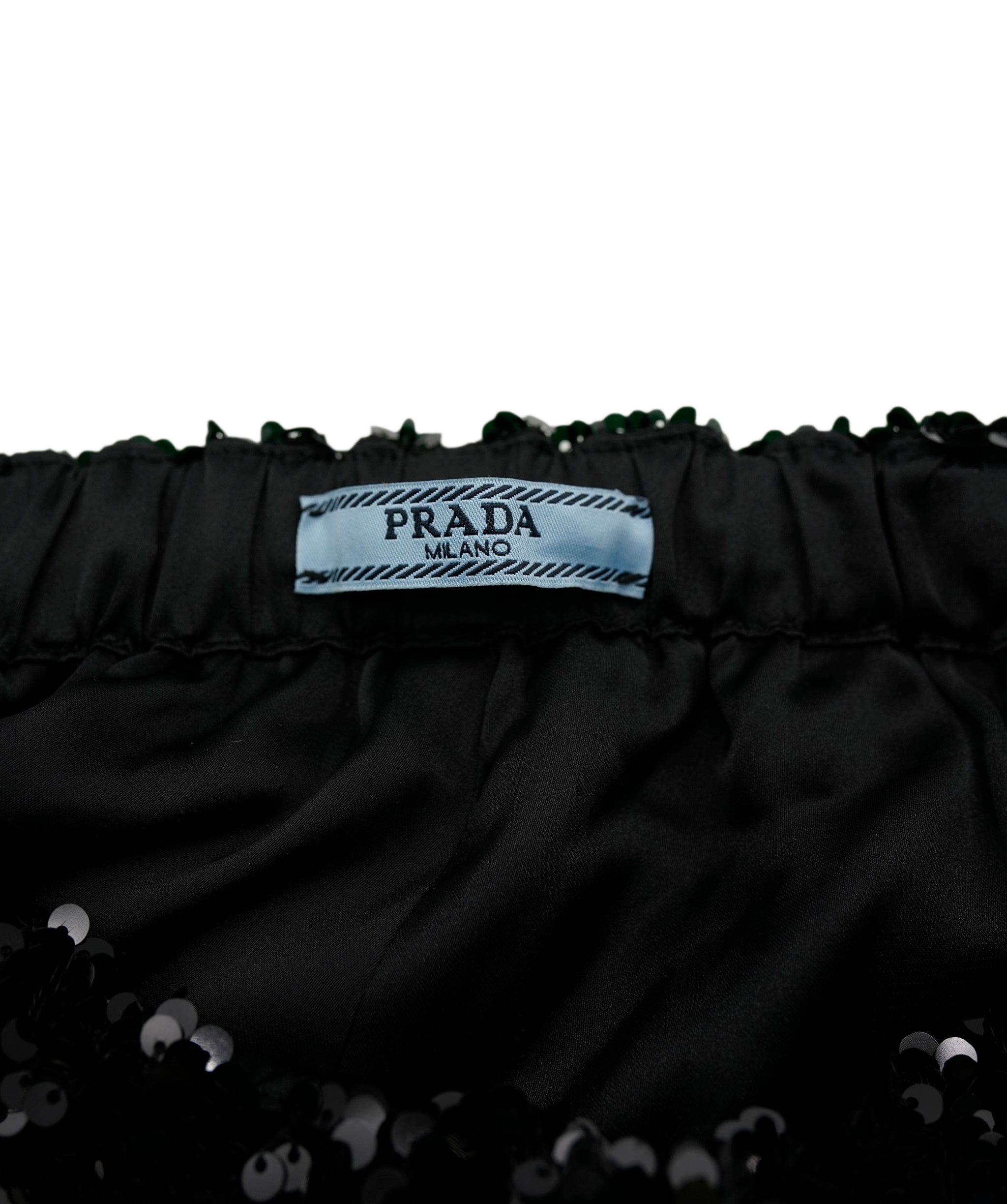 Prada Prada sequin shorts ALL0403