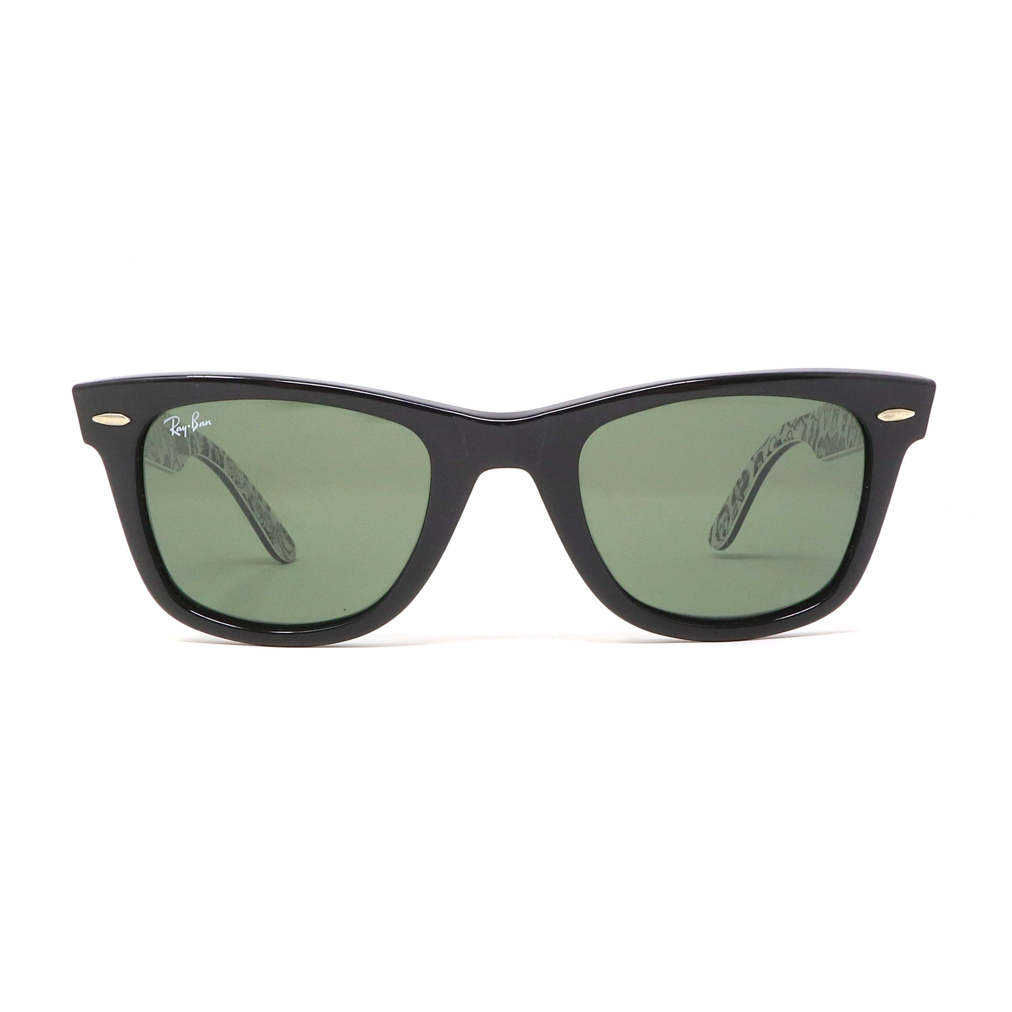 Rayban Rayban Black Sunglasses With Print