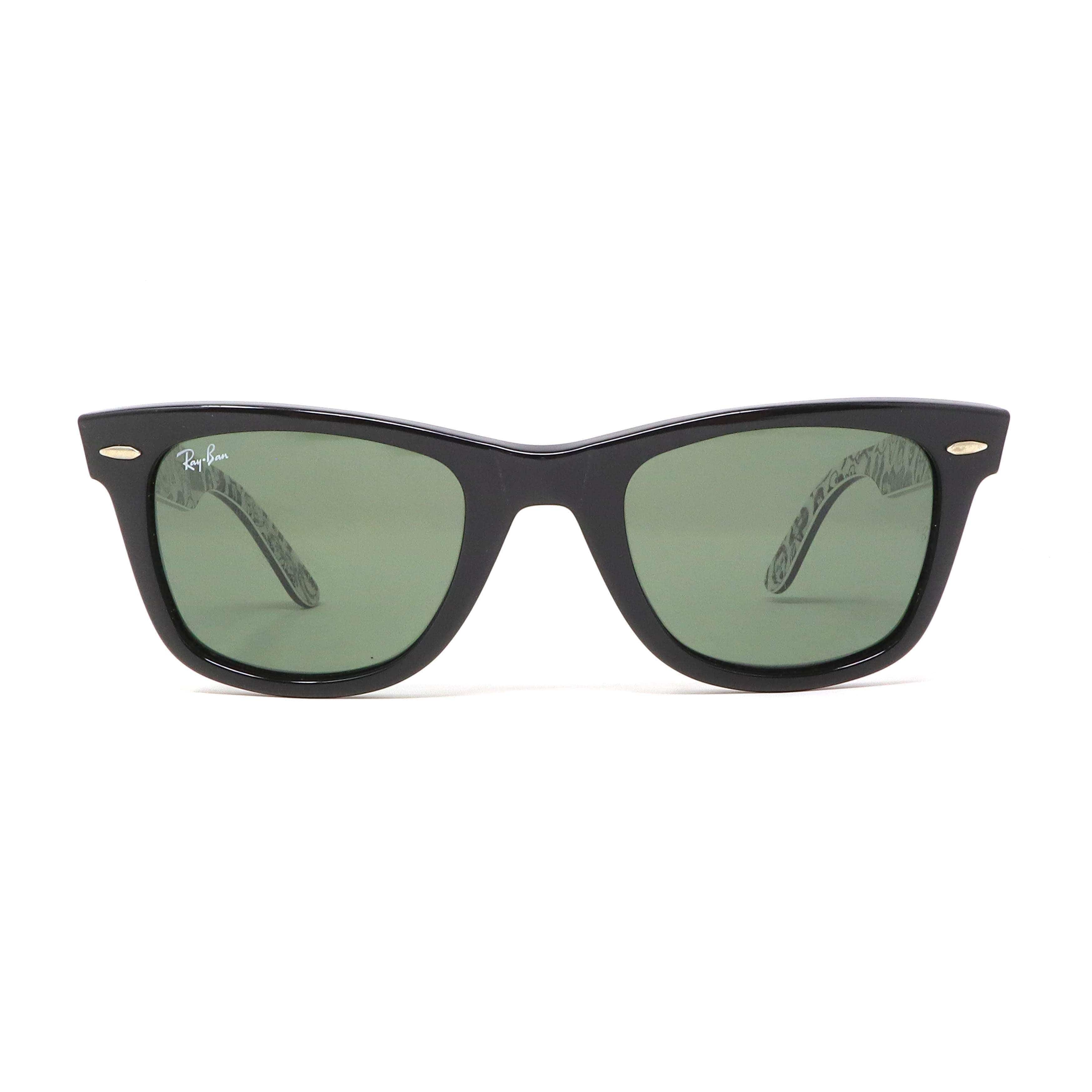 rayban Rayban Black Sunglasses With Print