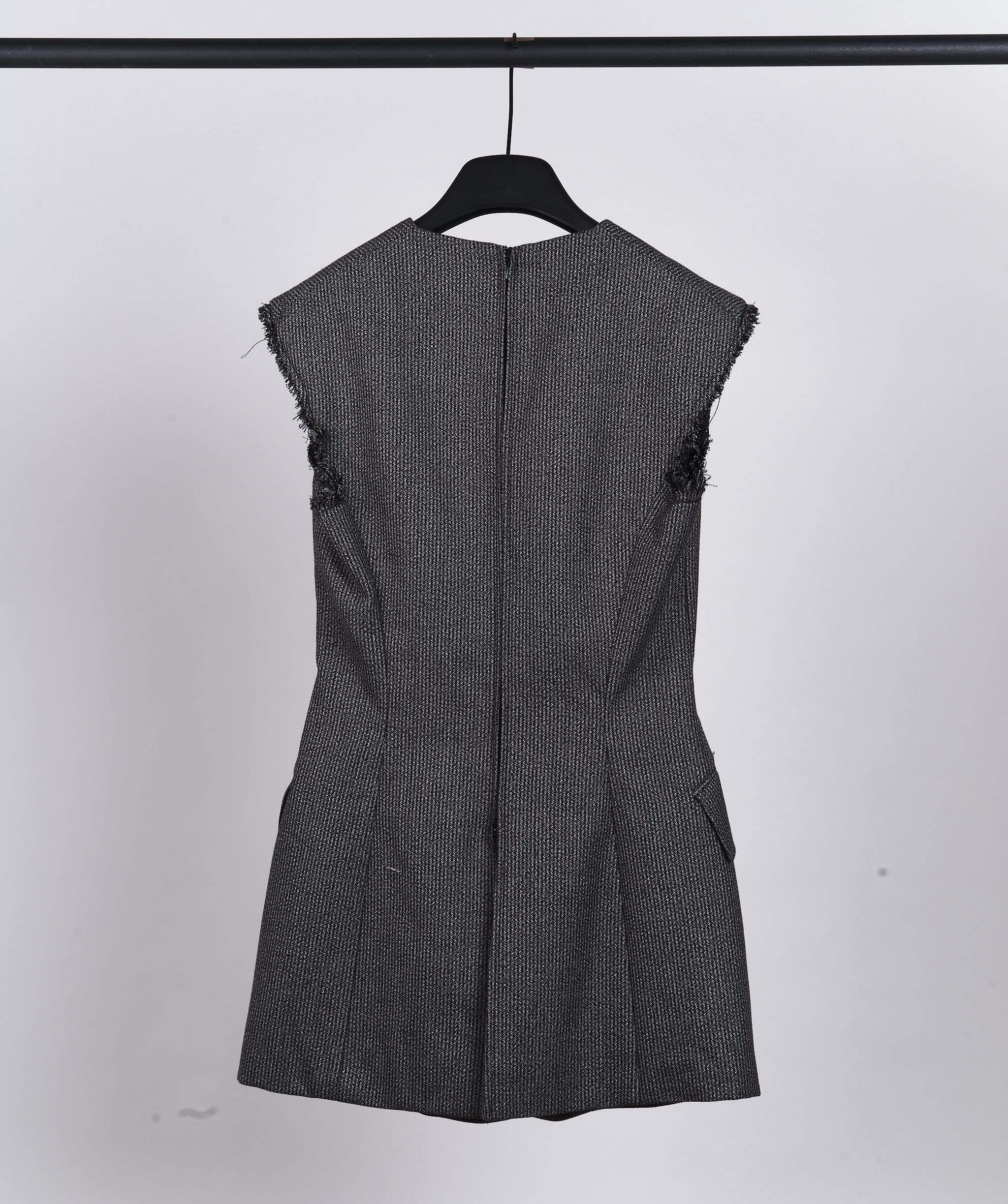 Stella McCartney Stella McCartney Grey Sleeveless Suit Set Size 8