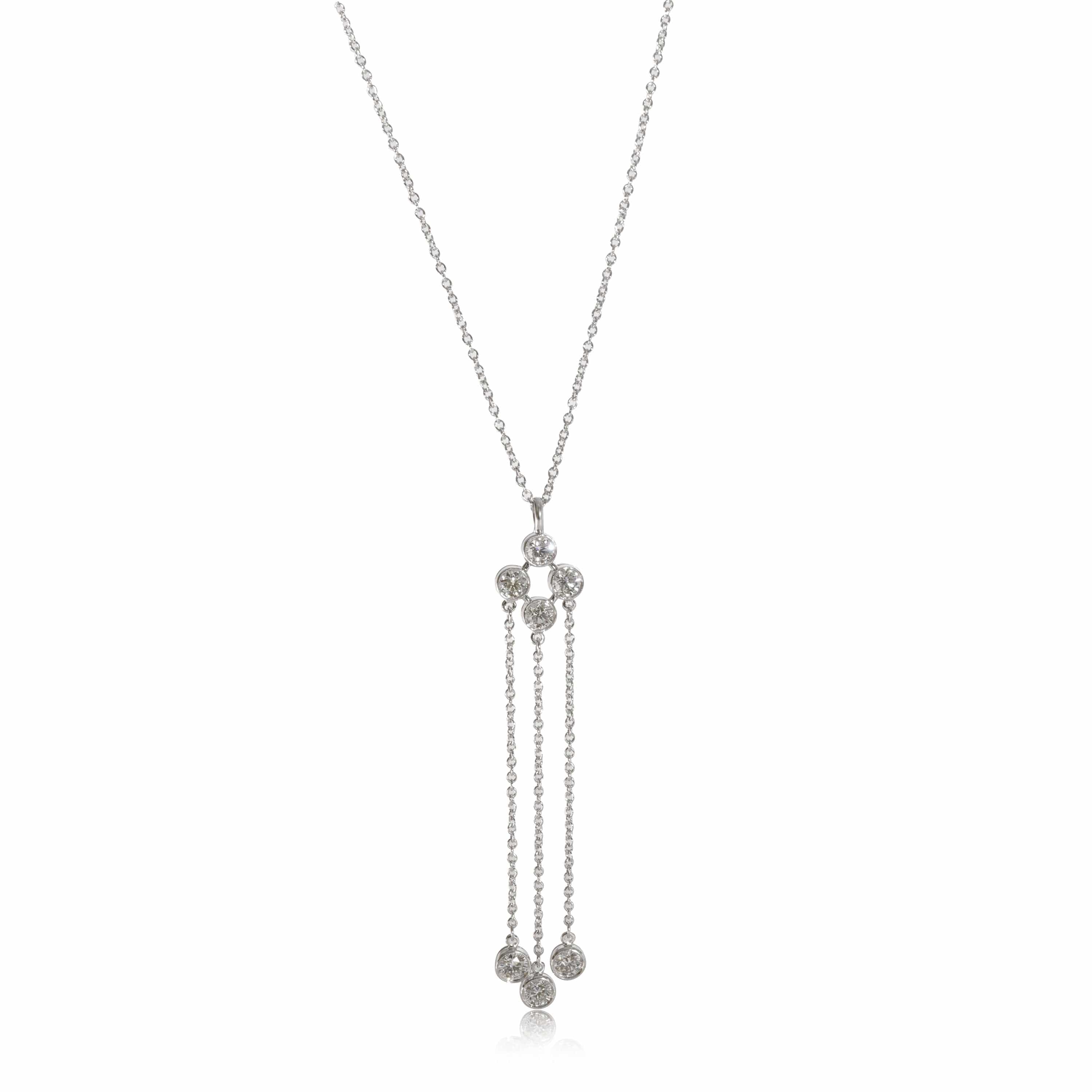 Tiffany & Co. Tiffany & Co. Jazz Diamond Necklace in  Platinum 0.70 CTW