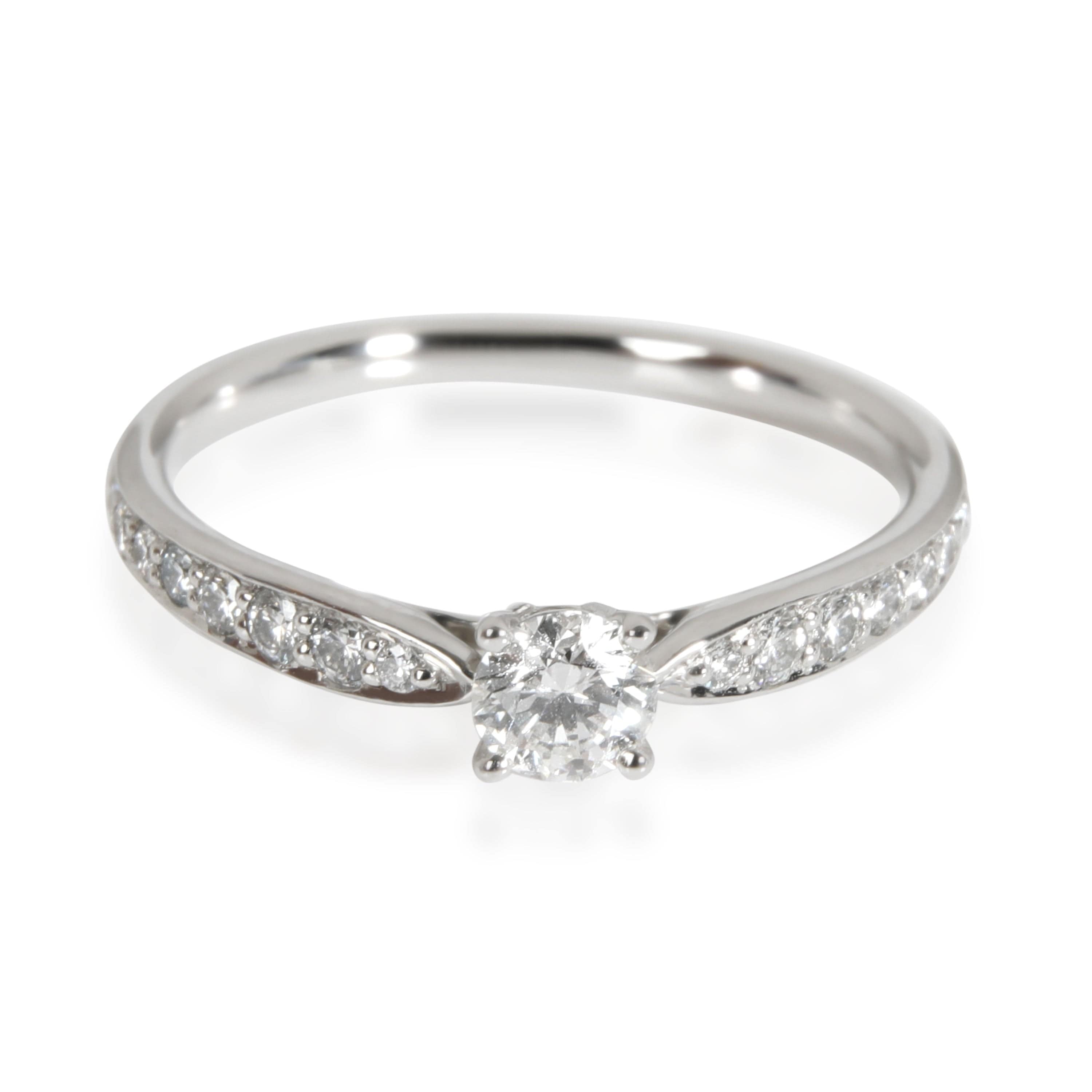 Tiffany & Co. Tiffany & Co. Harmony Diamond Engagement Ring in Platinum F VS2 0.22 CT