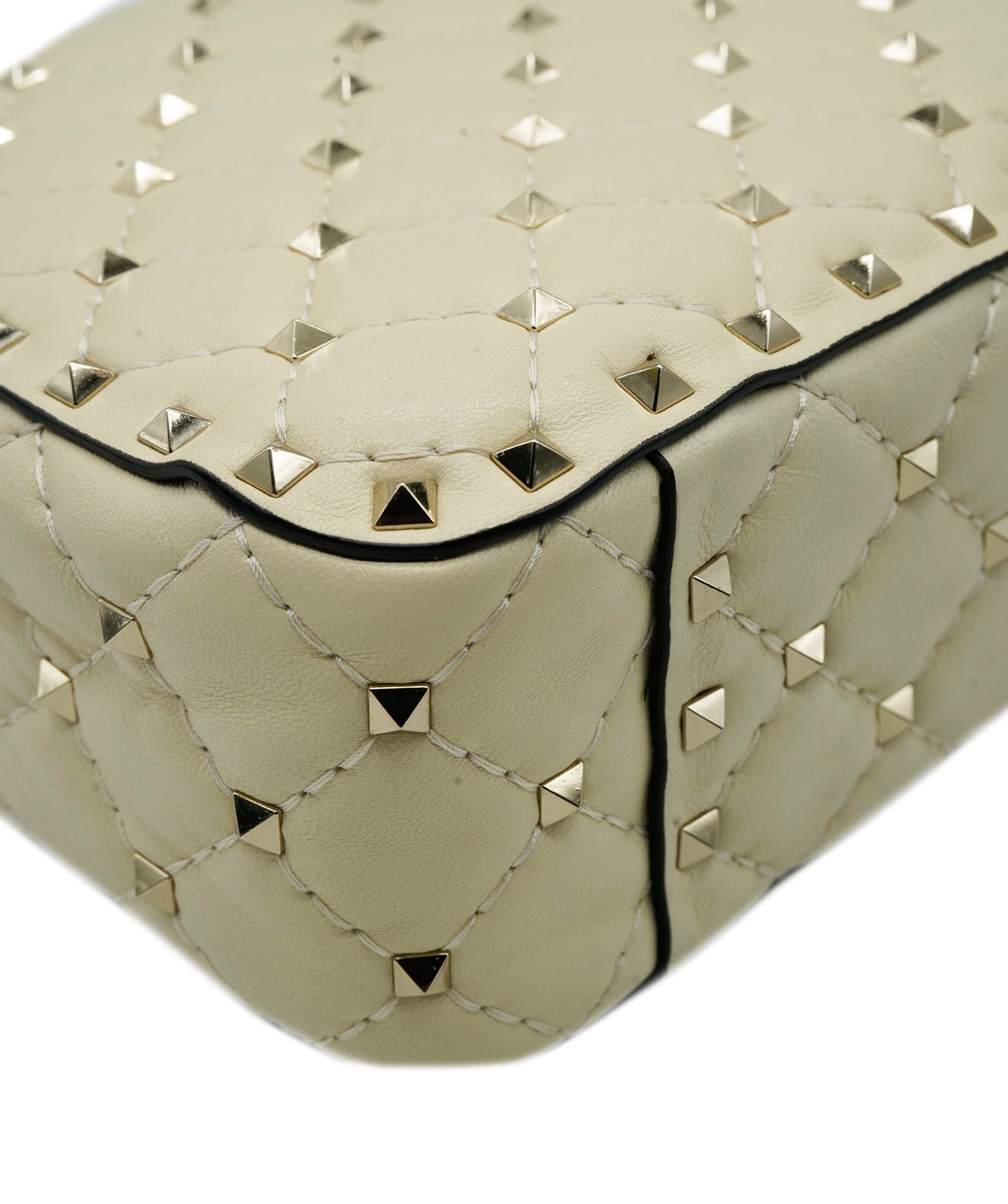 Valentino Valentino cream  rock-stud bag  ALL0359