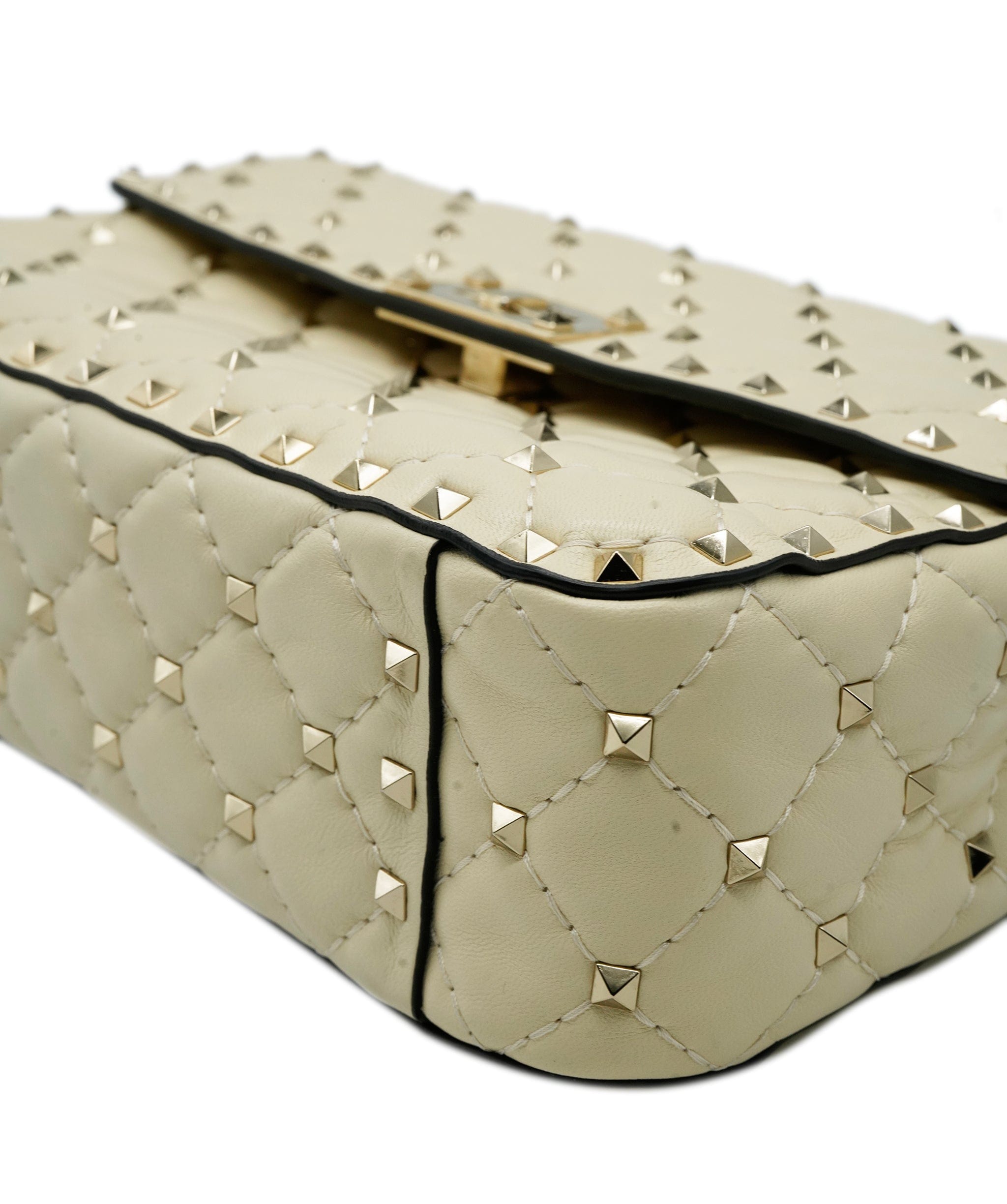 Valentino Valentino cream  rock-stud bag  ALL0359