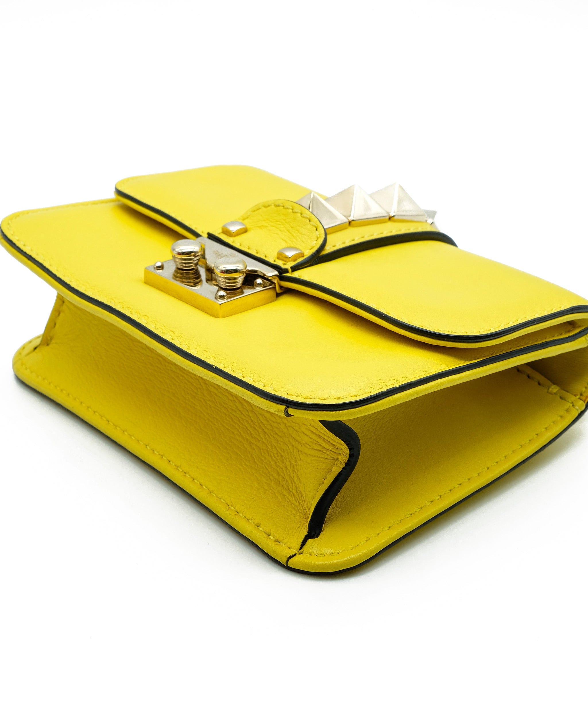 Valentino Valentino Yellow Rockstud Bag RJC1434