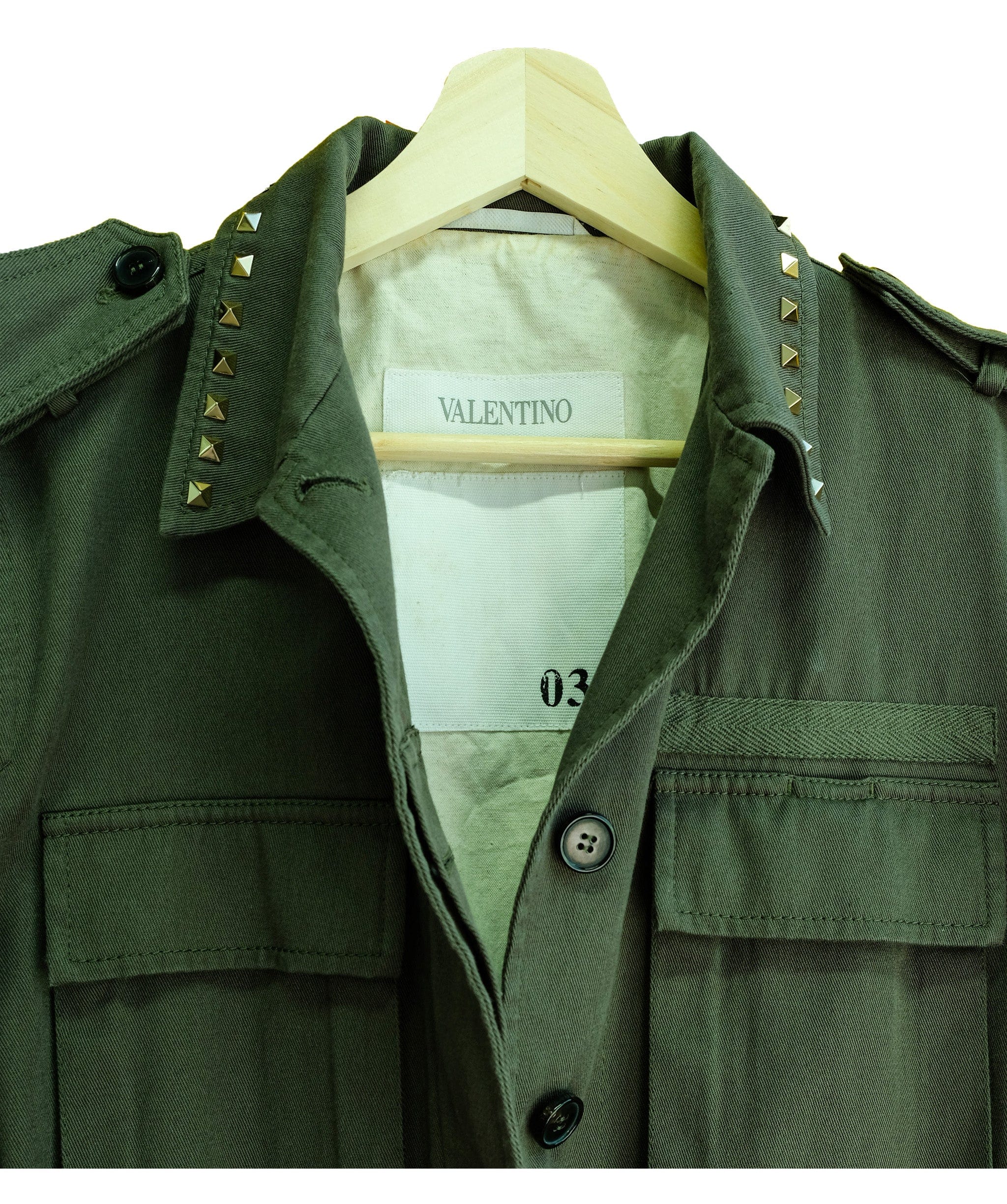 Valentino Valentino Khaki Jacket RJC1423