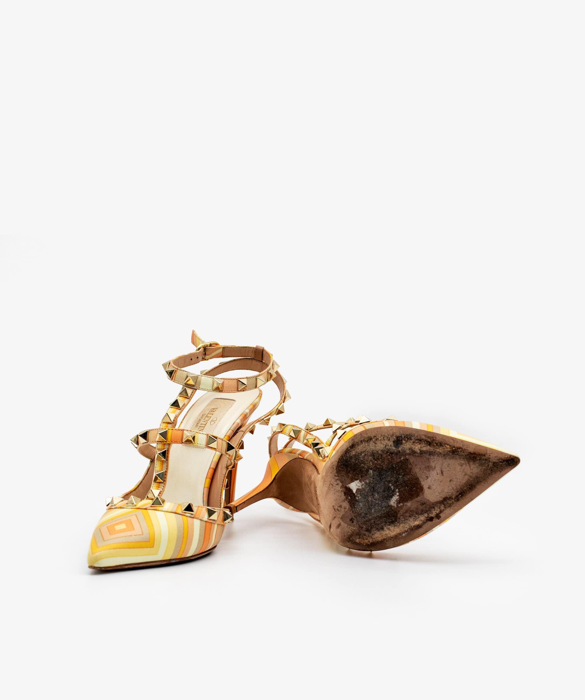 Valentino Valentino Rockstud T-Strap Pumps