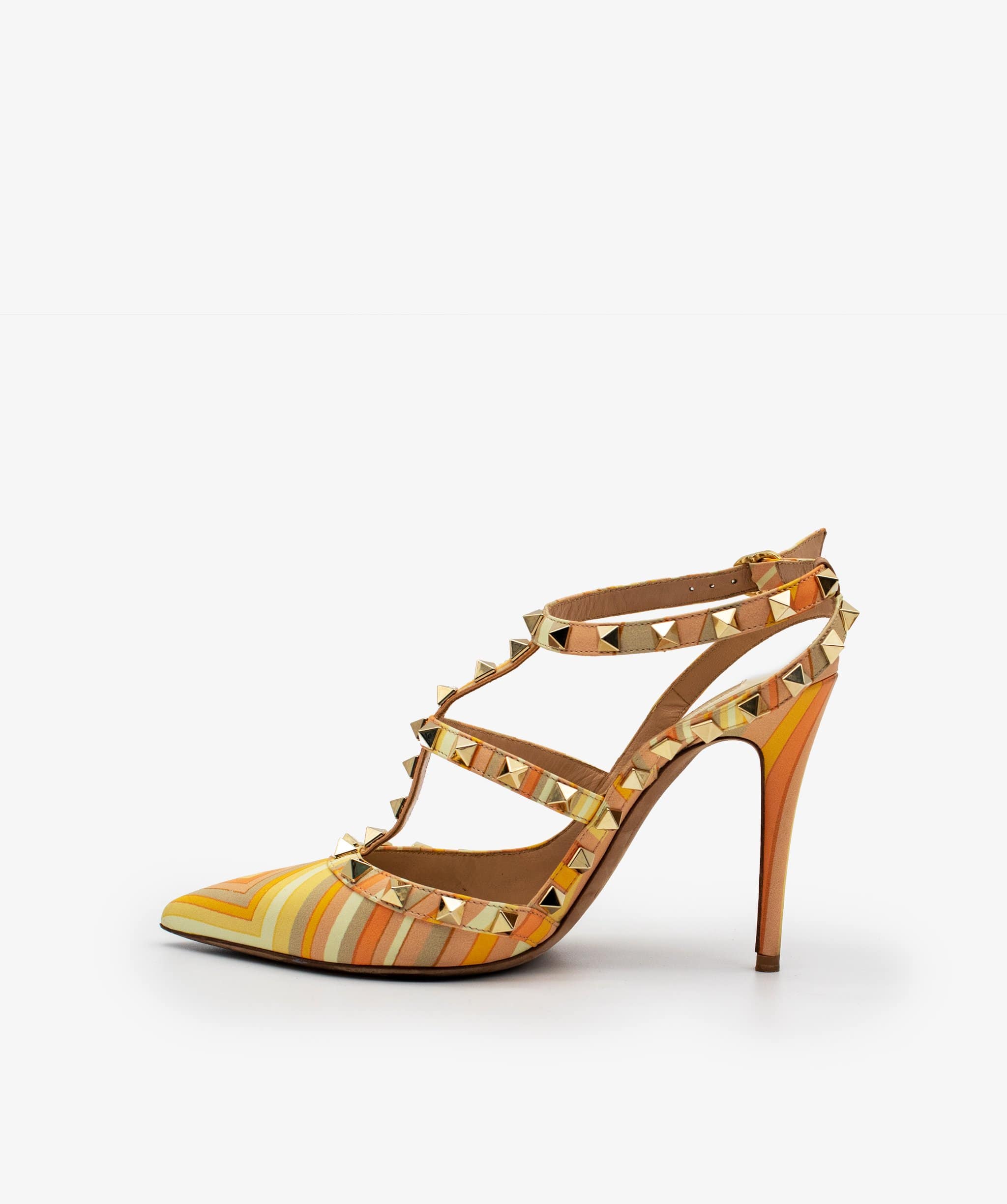 Valentino Valentino Rockstud T-Strap Pumps