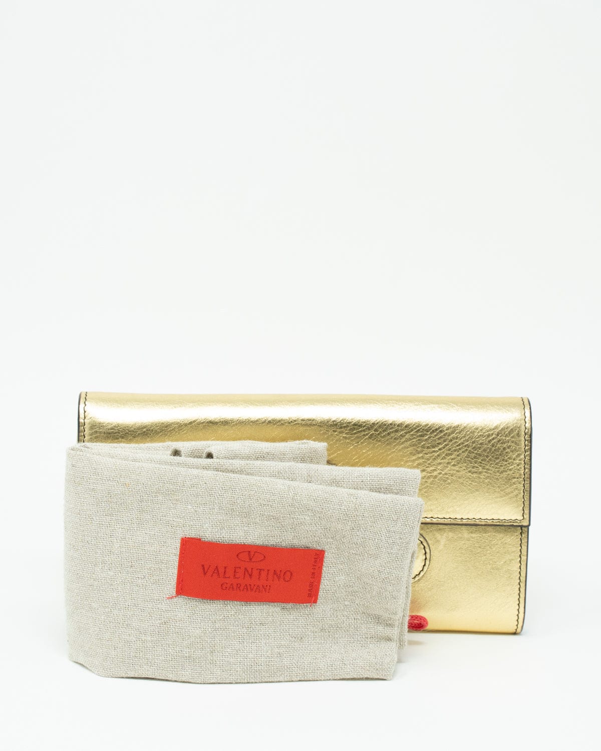 Valentino V Valentino Gold Long wallet ADL2048