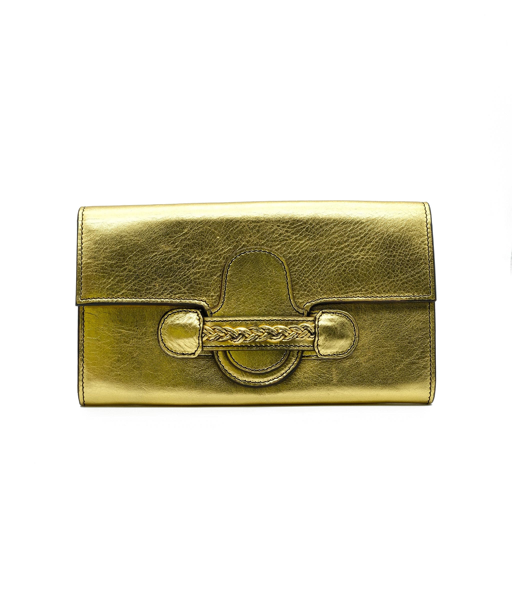 Valentino V Valentino Gold Long wallet ADL2048