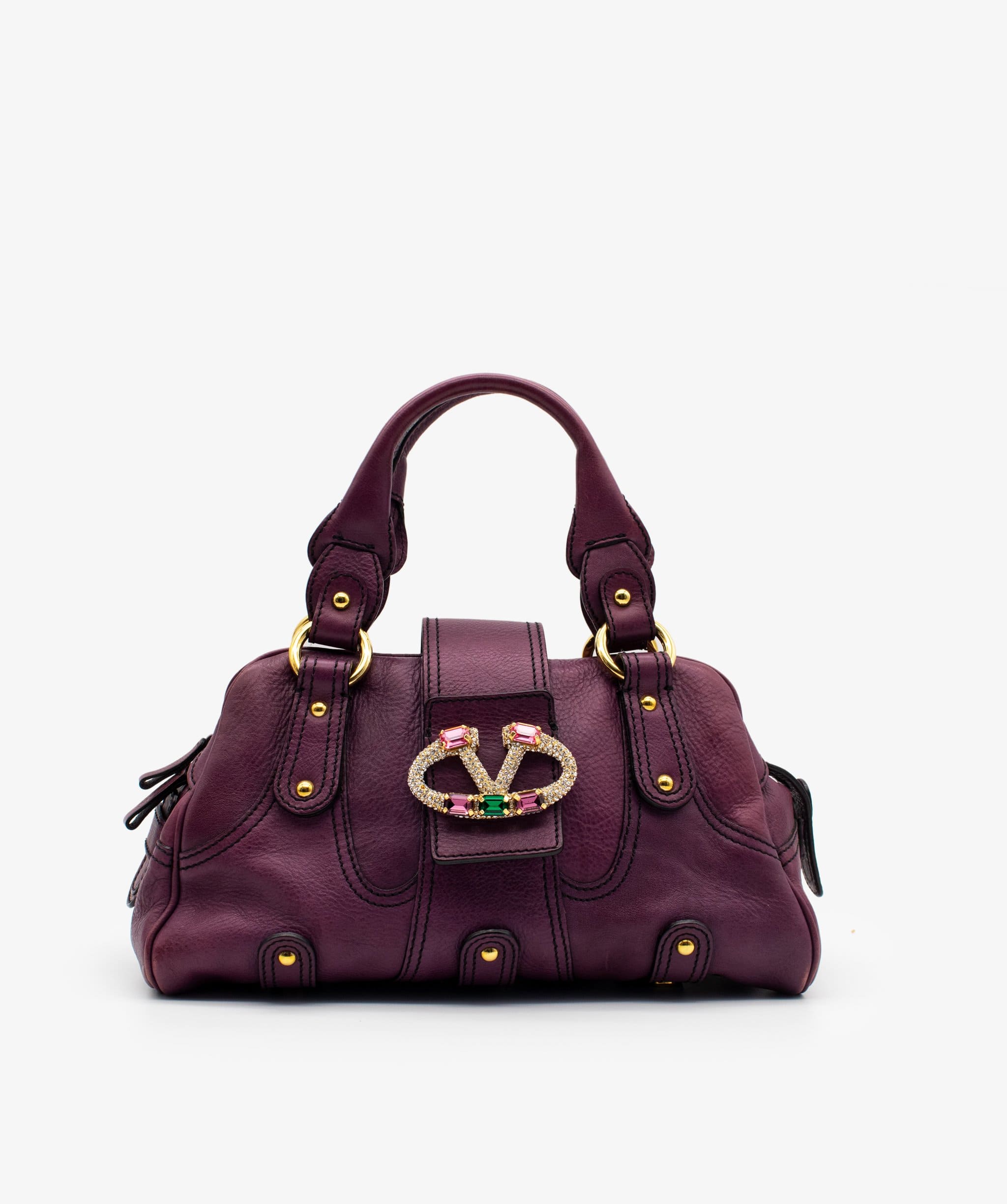 Valentino V Valentino Purple V Bag