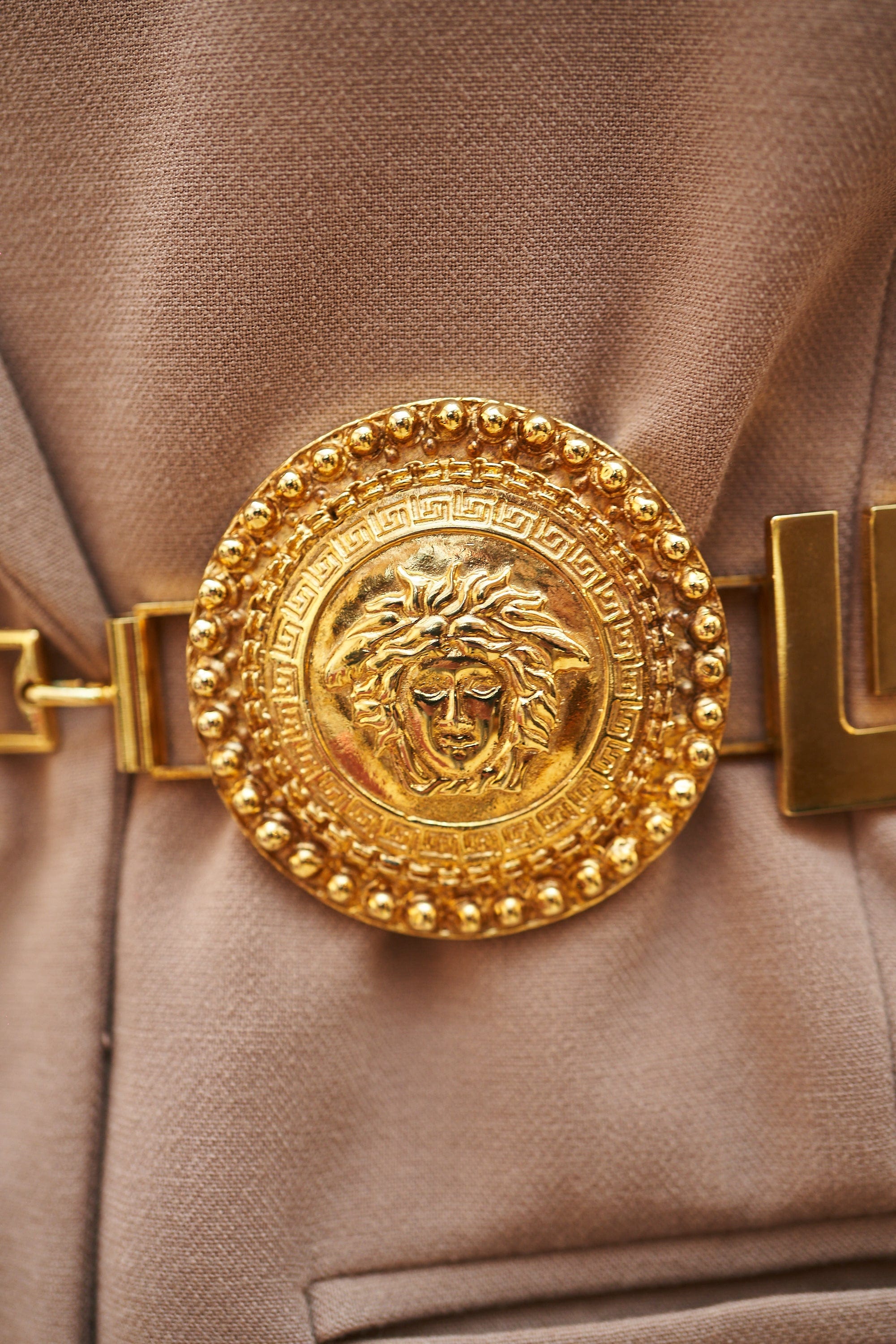 Versace Gianni Versace Gold Medusa Chain Belt - AGL1803