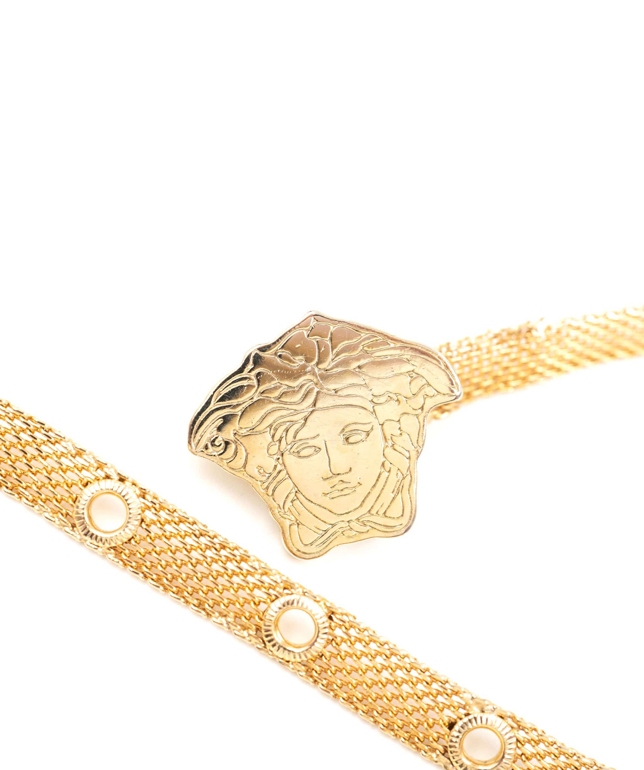 Versace Versace Gold Chain Medusa Belt - AGL1743