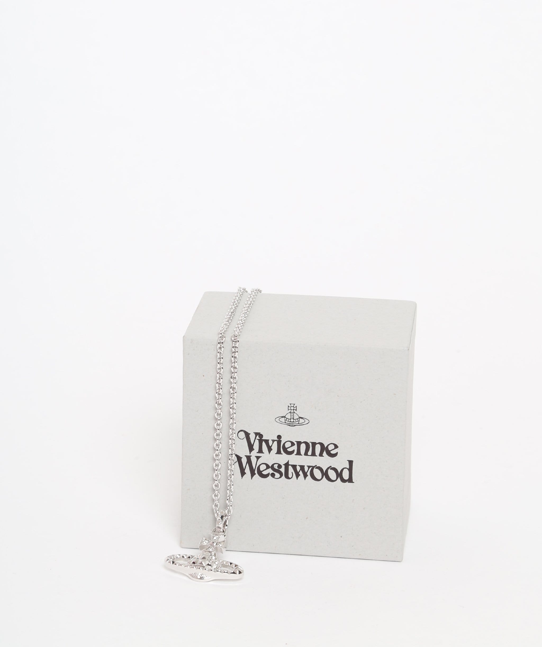 Vivienne Westwood Vivienne Westwood Crystal Orb Necklace Silver