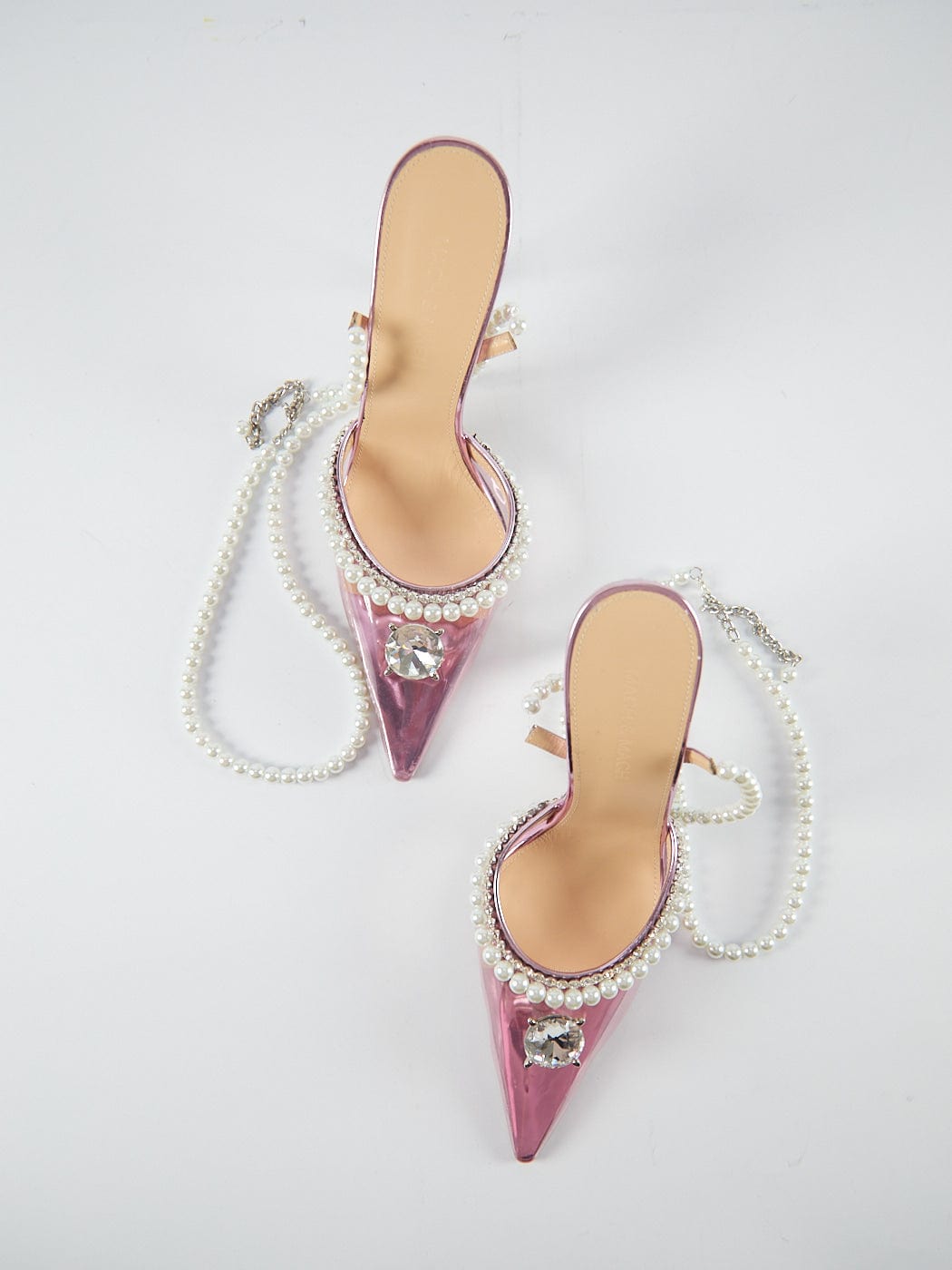 www.LuxuryVault.London MACH & MACH Diamond of Elizabeth Pumps - Size 38.5