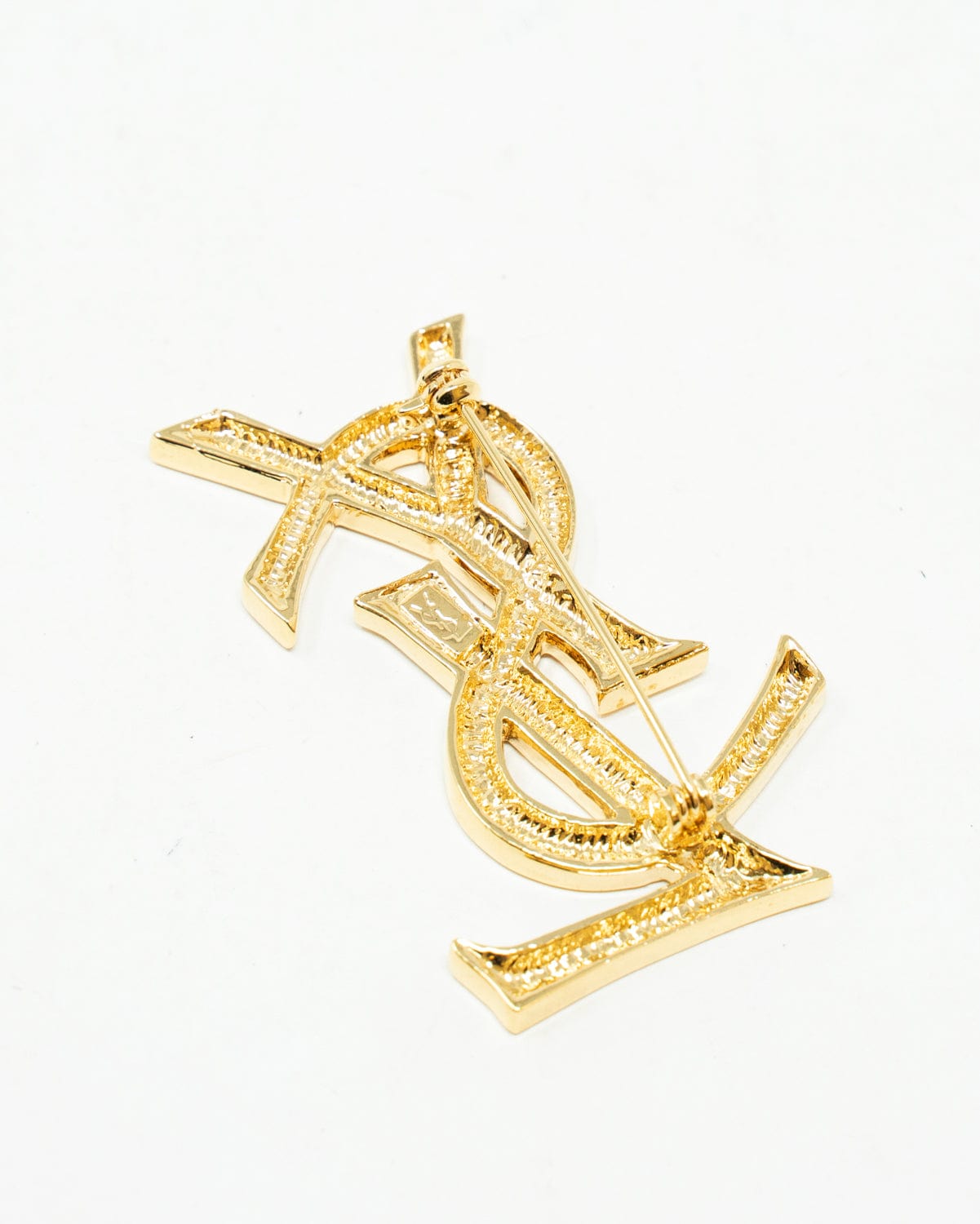 YSL Yves Saint Laurent Pin Brooch ASL3372