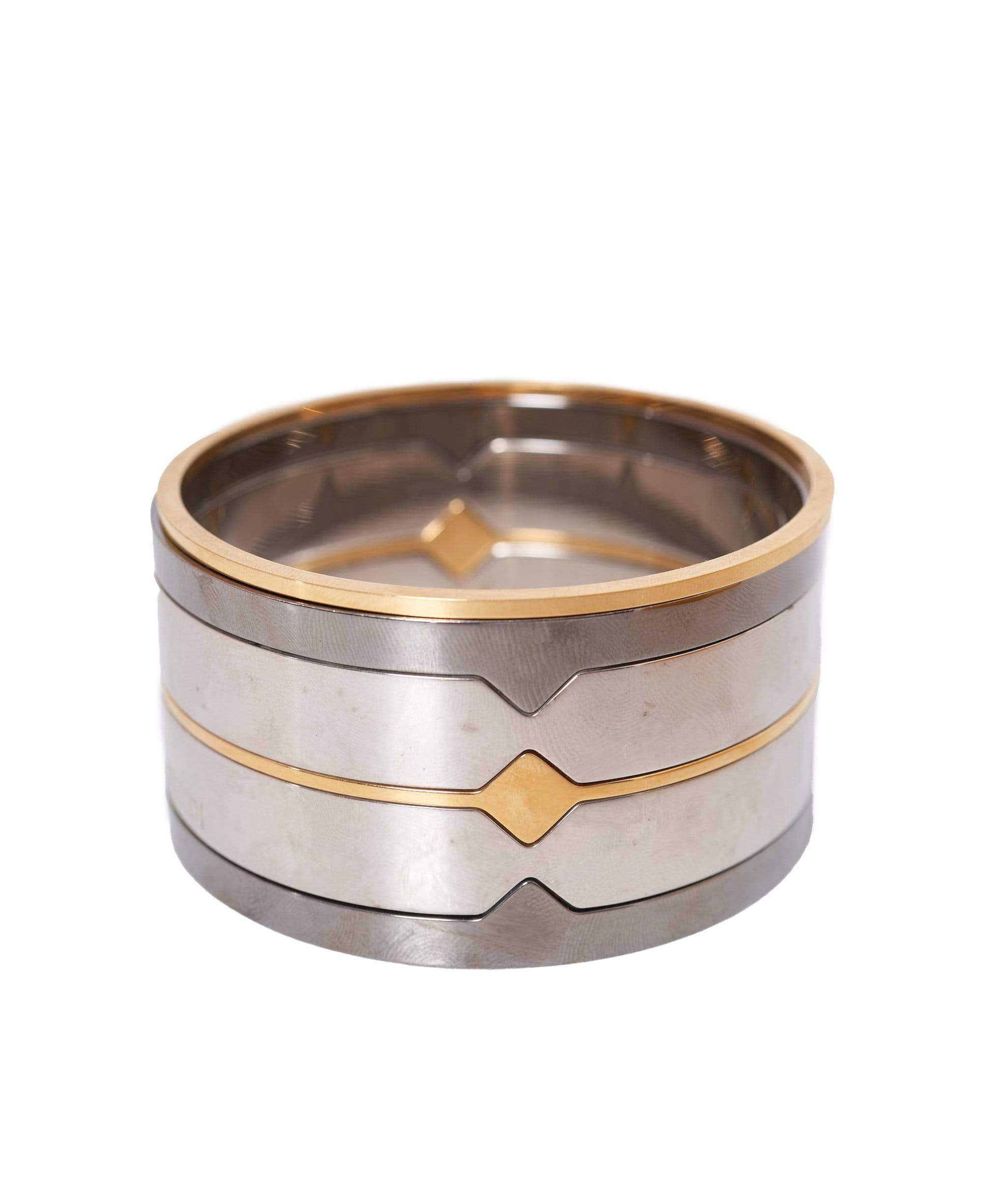 Yves Saint Laurent Fendi Gold & Silver Bangle - AWL1257