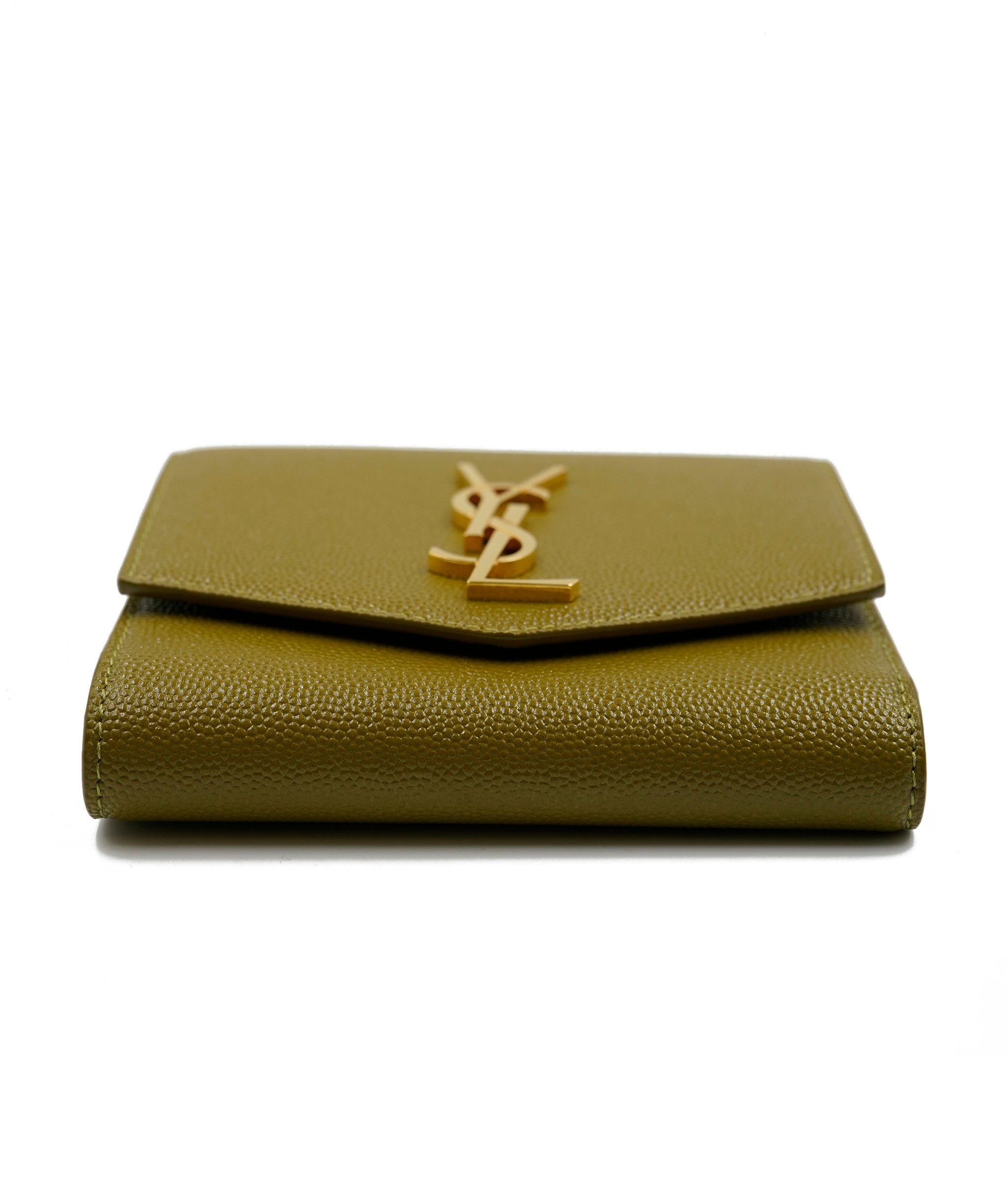 Yves Saint Laurent YSL compact wallet with GHW ASL5471