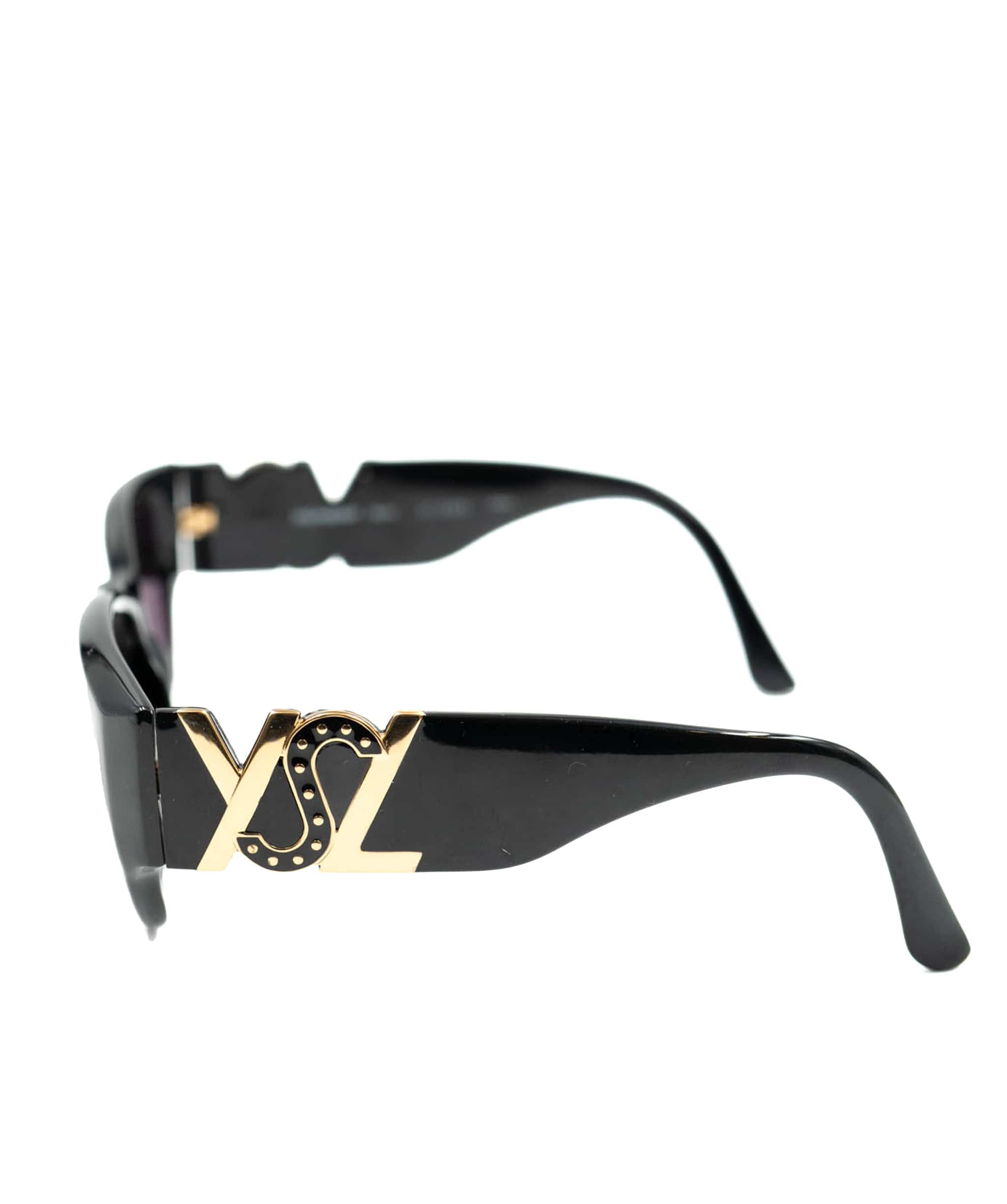 Yves Saint Laurent YSL Logo Sunglasses Black ASL3799