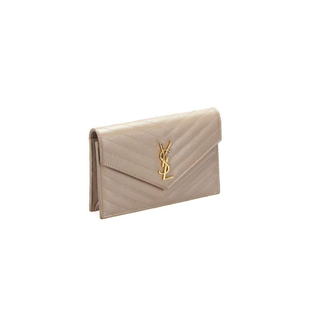 Yves Saint Laurent YSL Monogram Wallet On Chain