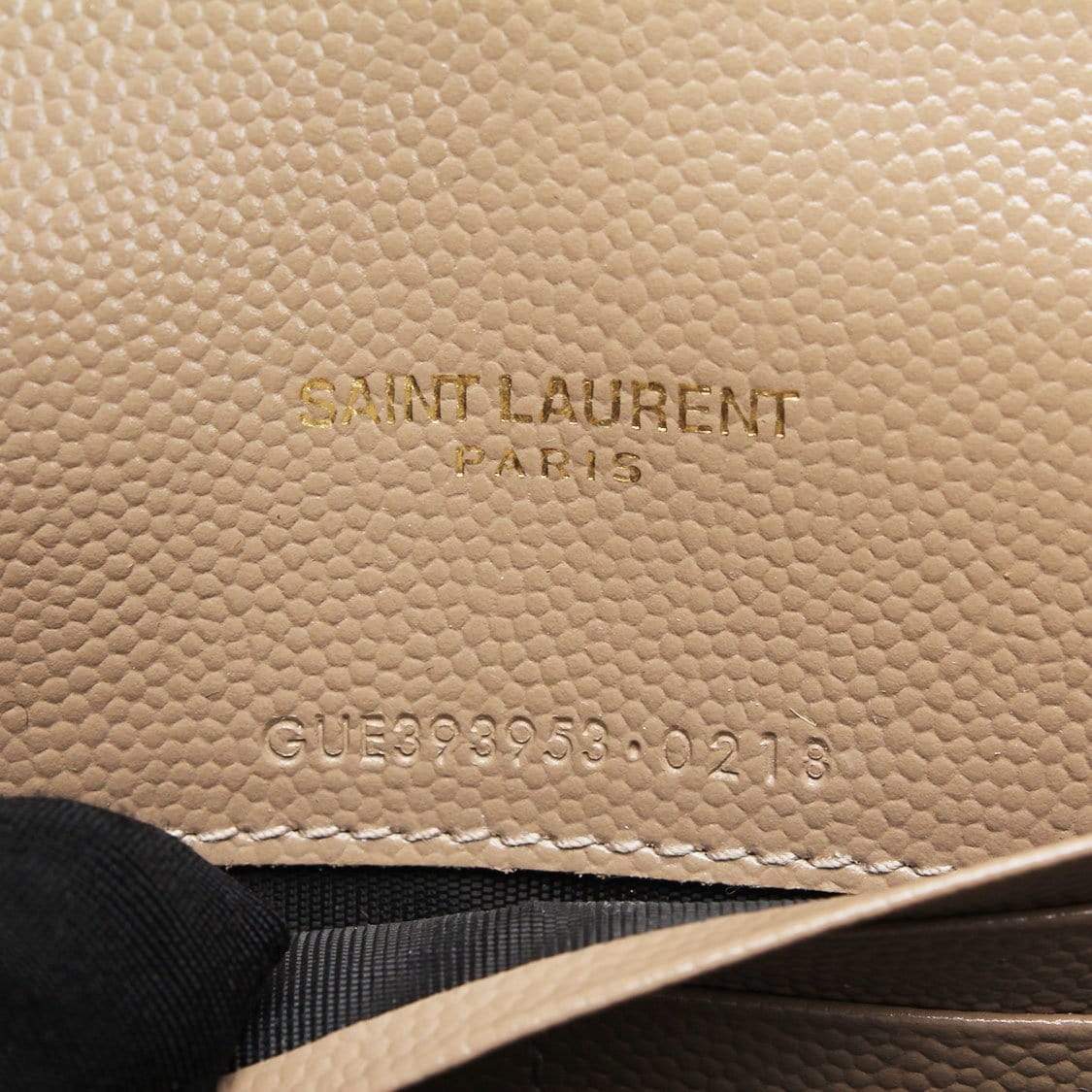 Yves Saint Laurent YSL Monogram Wallet On Chain