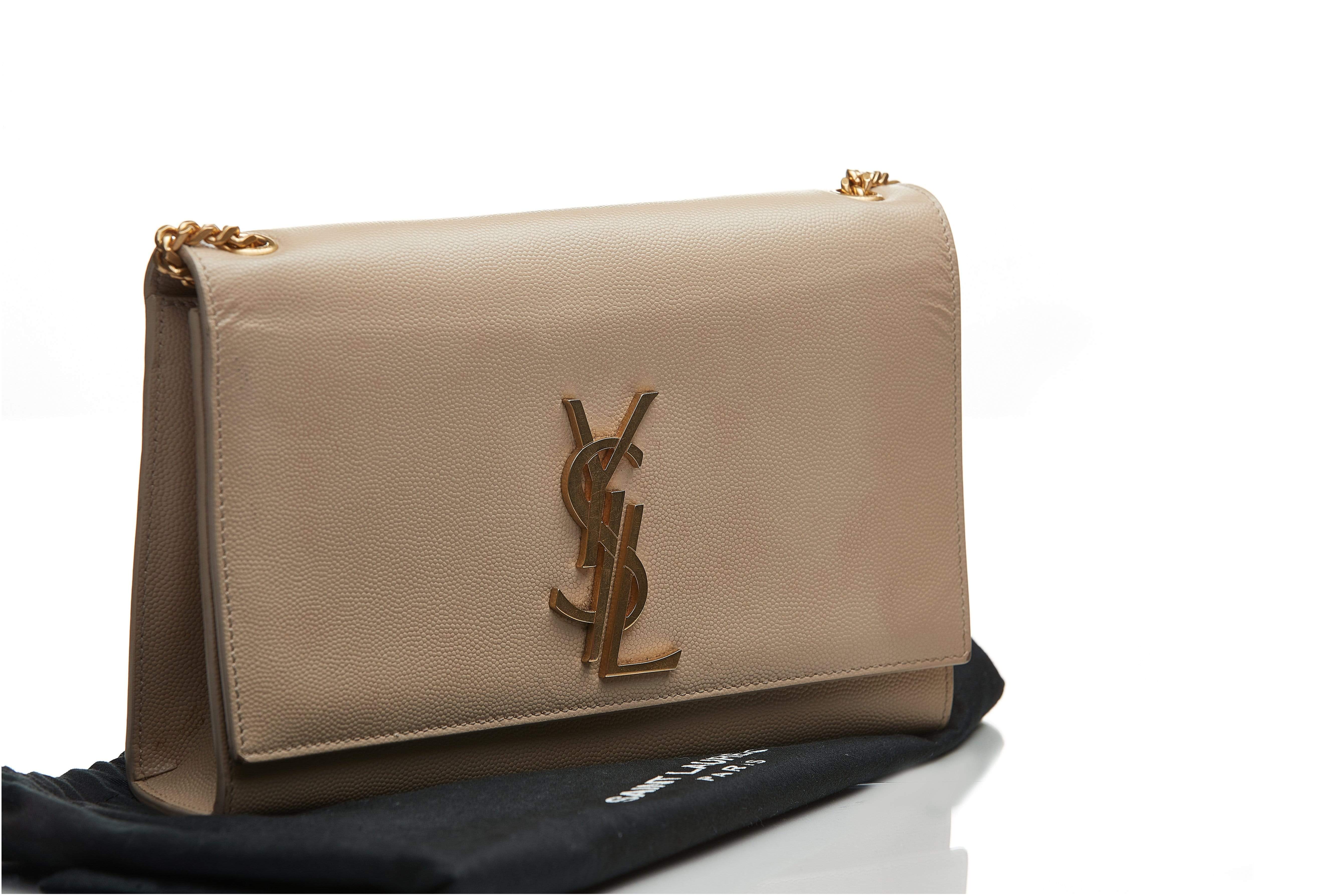 Yves Saint Laurent Saint Laurent Beige Medium Kate Shoulder bag