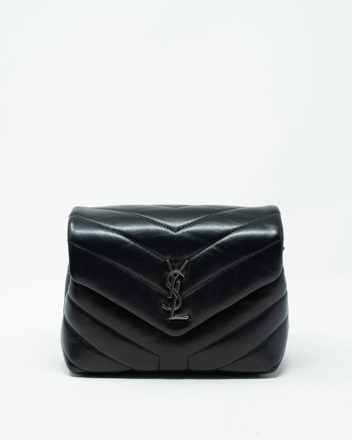 Yves Saint Laurent Saint Laurent Black Toy Lou Lou Crossbody Bag - AWL2511