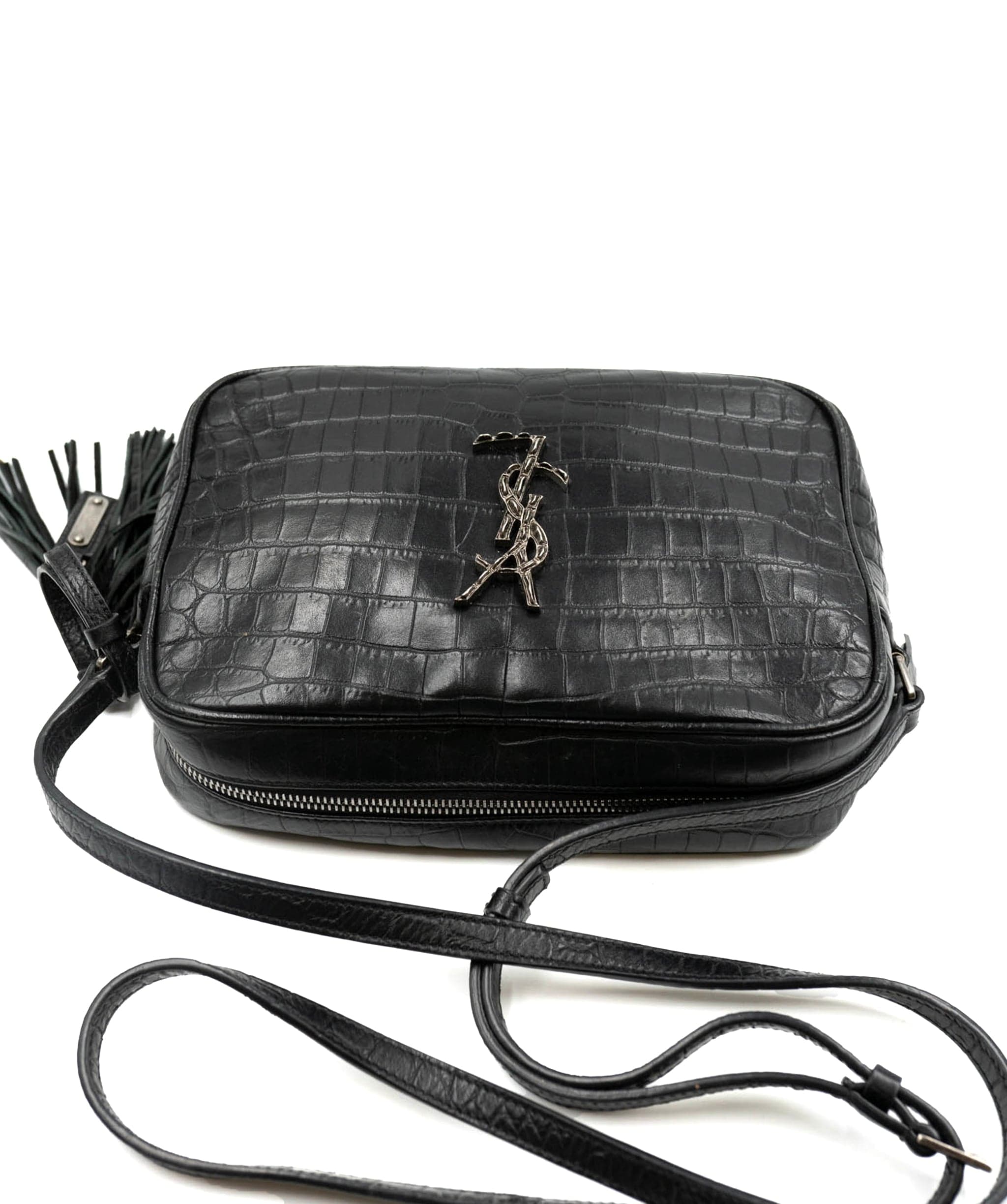 Yves Saint Laurent Saint laurent croc crossbody  ALL0057