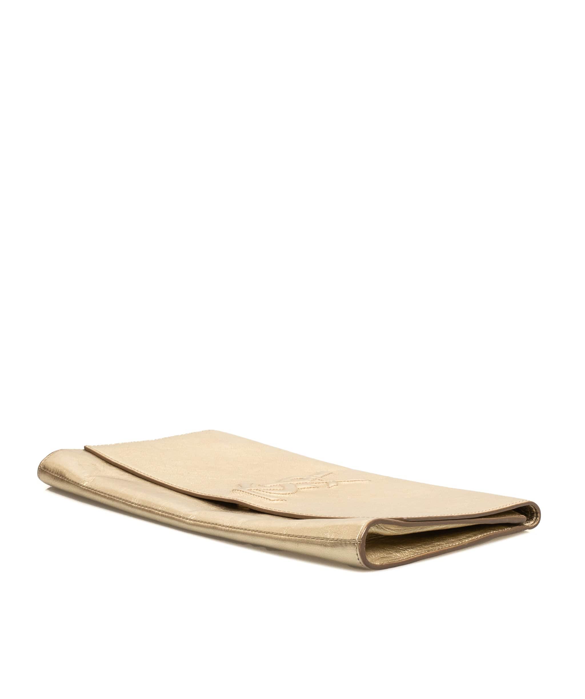 Yves Saint Laurent Saint Laurent Gold Belle du Jour Clutch Bag  - AGL1329