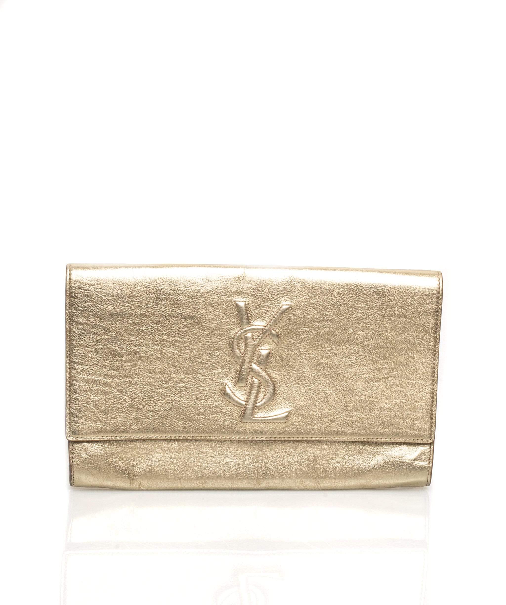 Yves Saint Laurent Saint Laurent Gold Belle du Jour Clutch Bag  - AGL1329