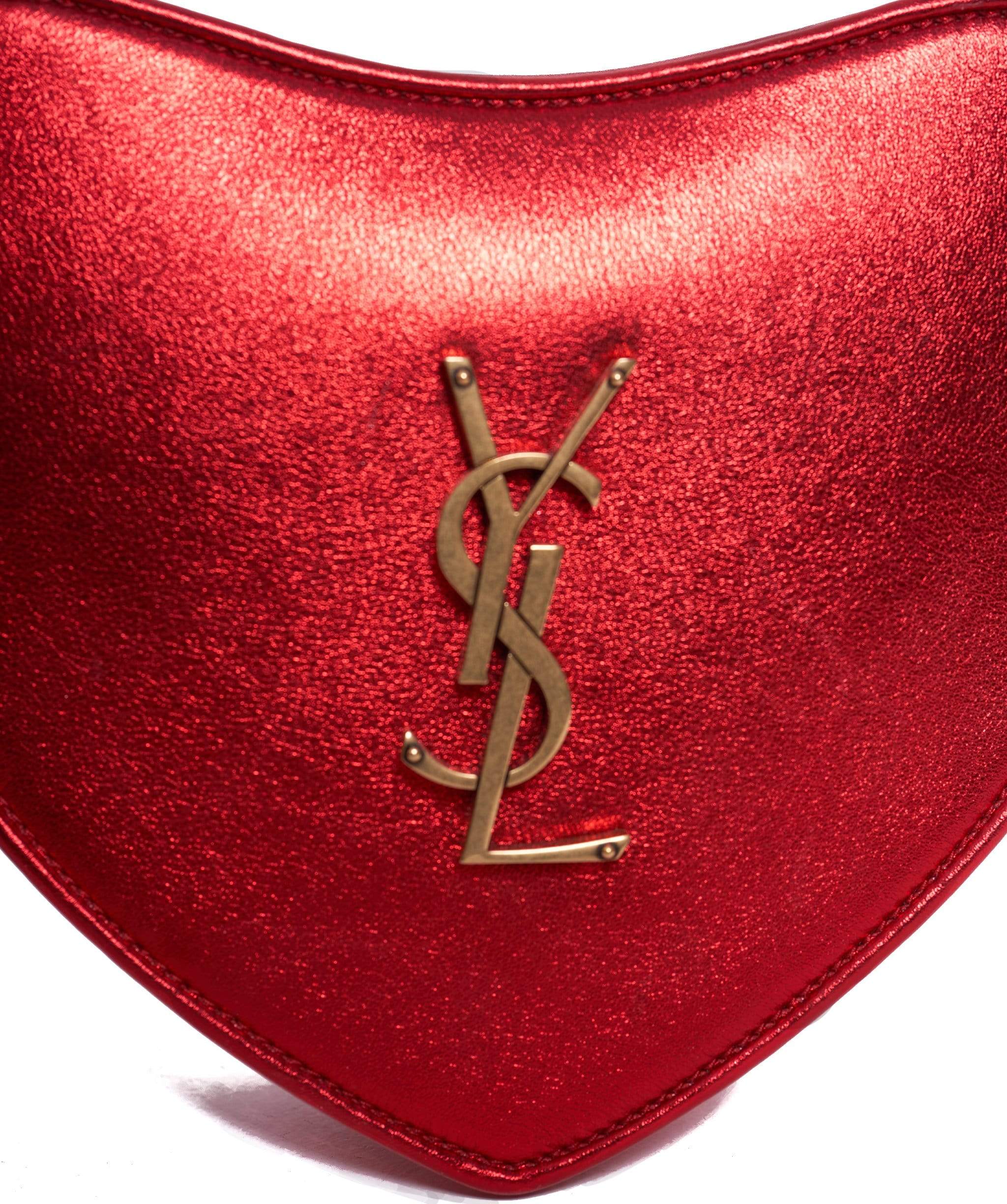 Yves Saint Laurent Saint laurent heart bag red ASL1030