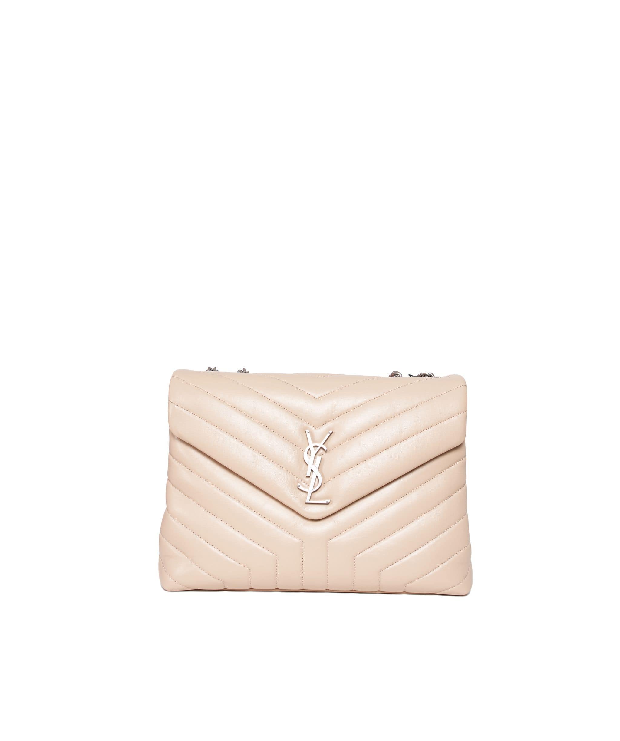 Yves Saint Laurent Saint Laurent Lou Lou Medium Bag beige ASL1029