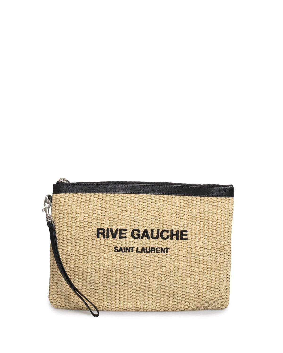 Yves Saint Laurent Saint Laurent Raffia clutch bag ADL1556