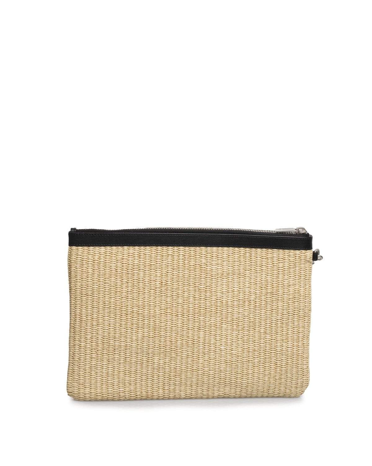 Yves Saint Laurent Saint Laurent Raffia clutch bag ADL1556