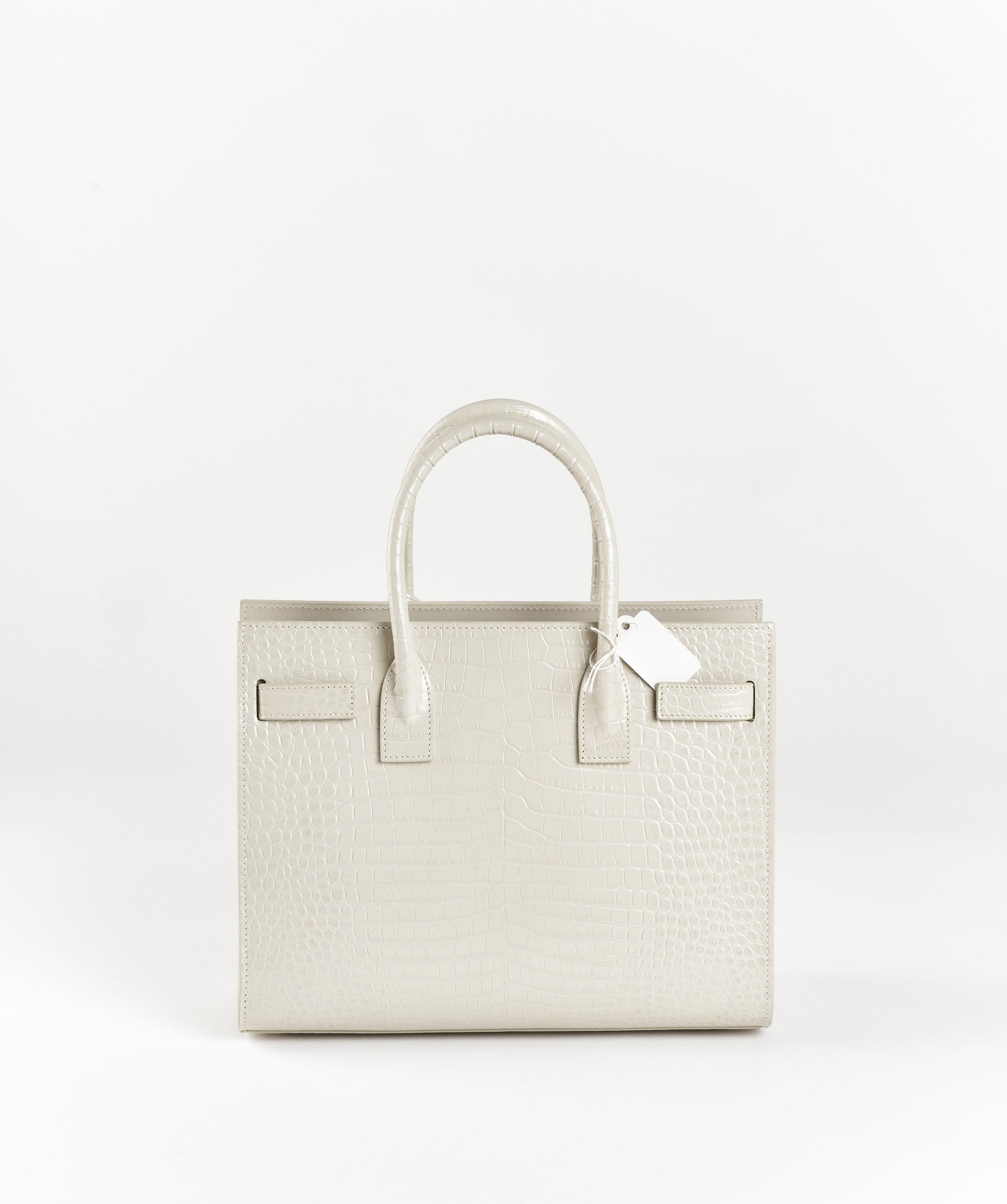 Yves Saint Laurent Saint Laurent Sac De Jour Creme croc