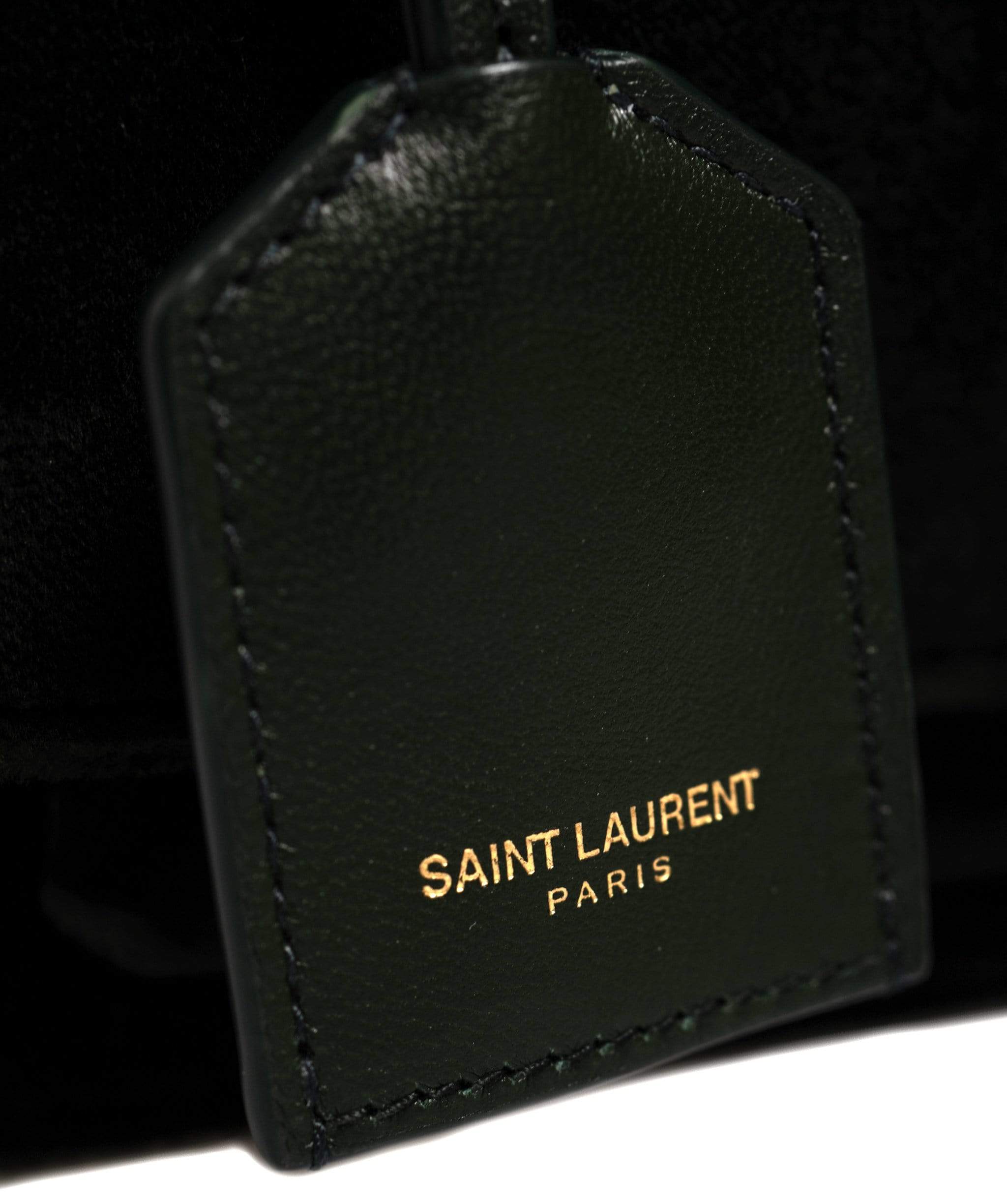 Yves Saint Laurent Saint Laurent Small Sunset in Dark Green - ASL1622