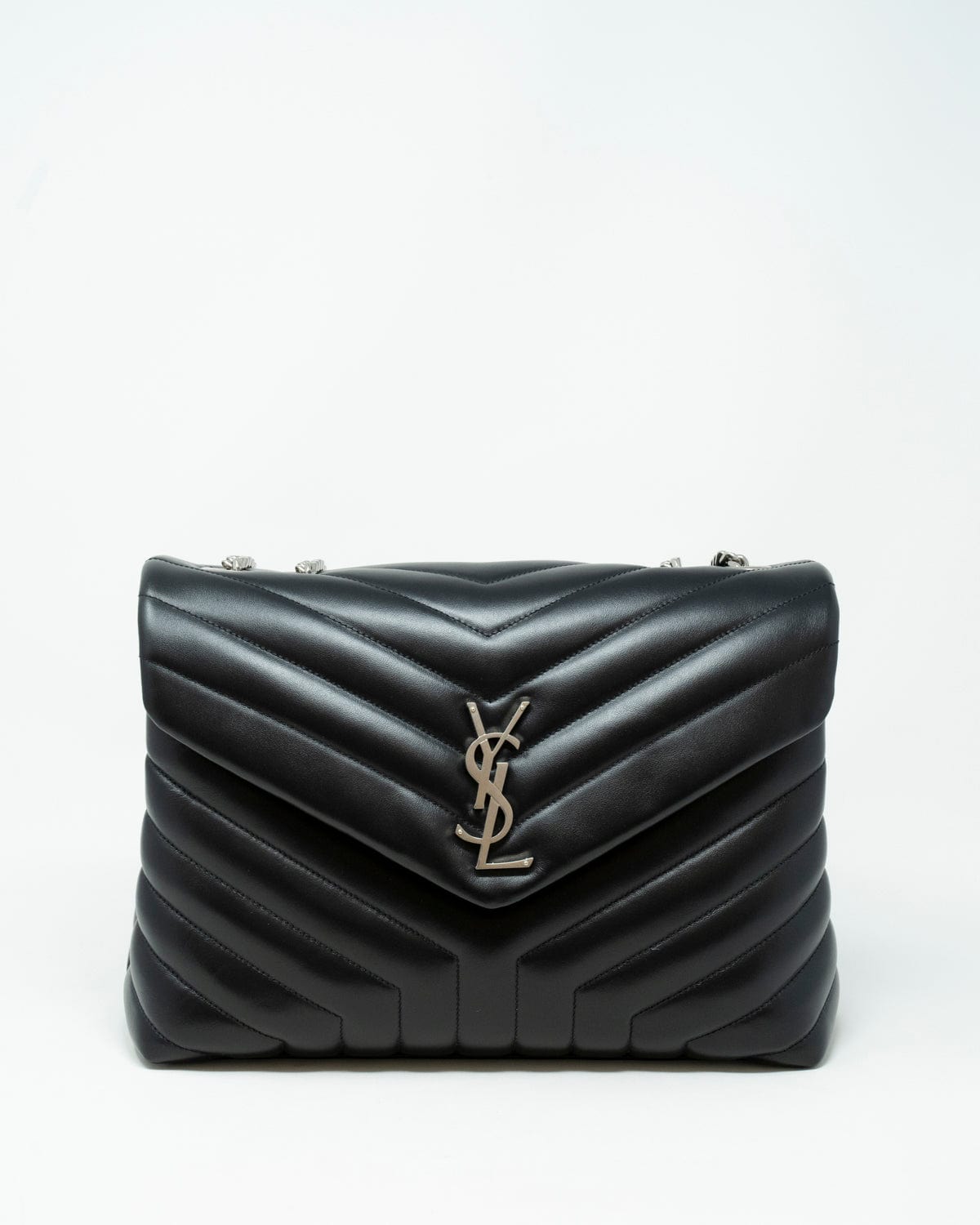 Yves Saint Laurent YSL Black Large Lou Lou Bag - ADL1859