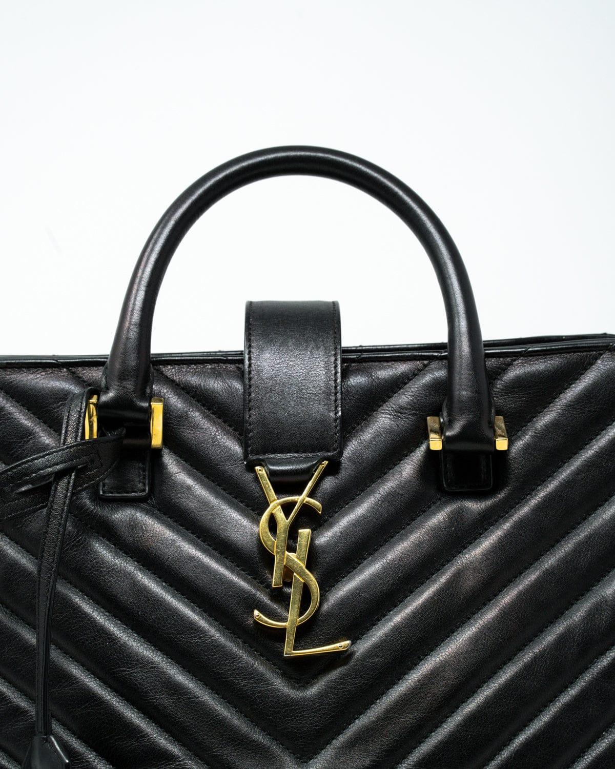 Yves Saint Laurent YSL Chevron Tote Bag - ADL1925