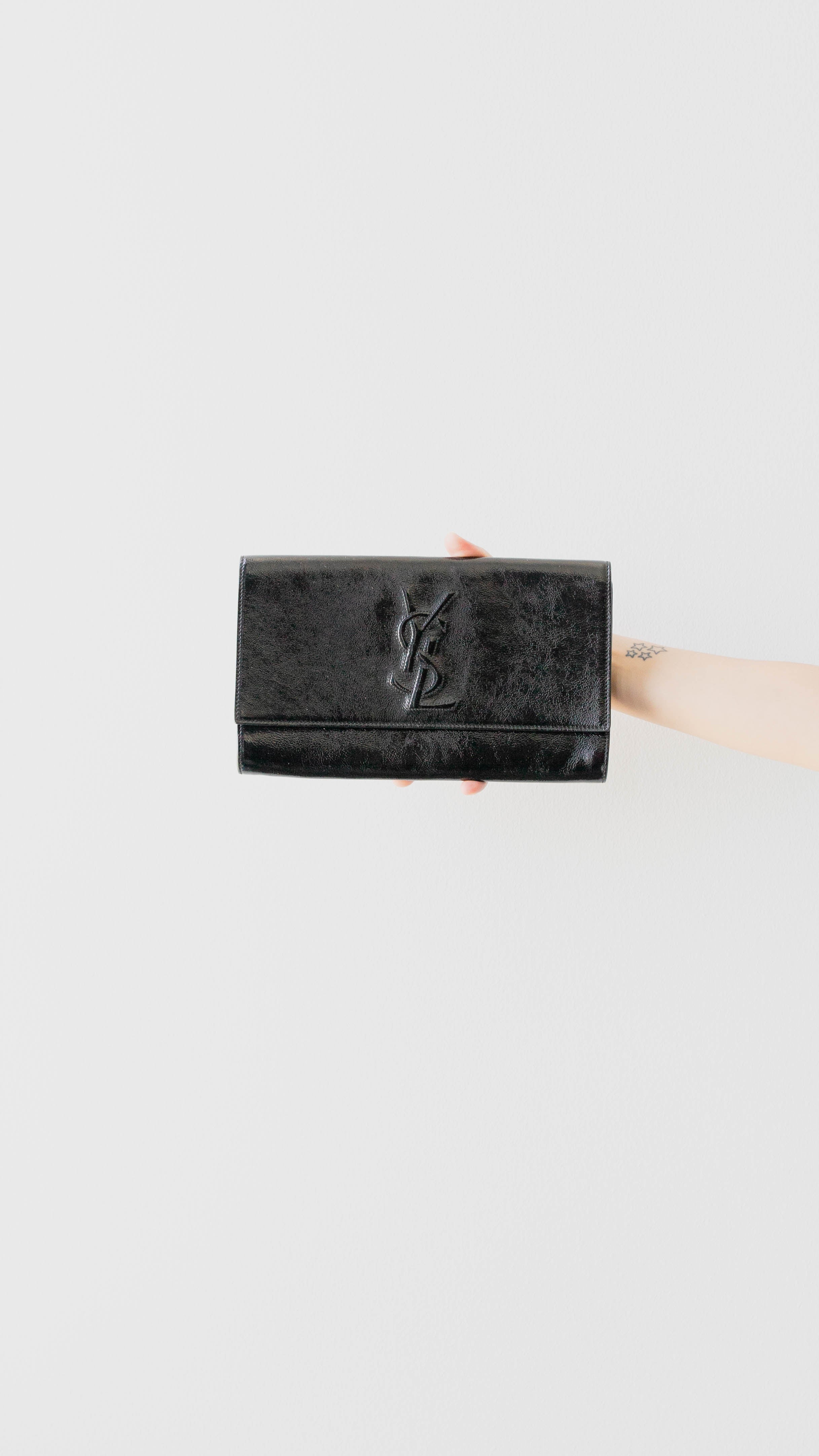 Yves Saint Laurent YSL Clutch Black RJL1679