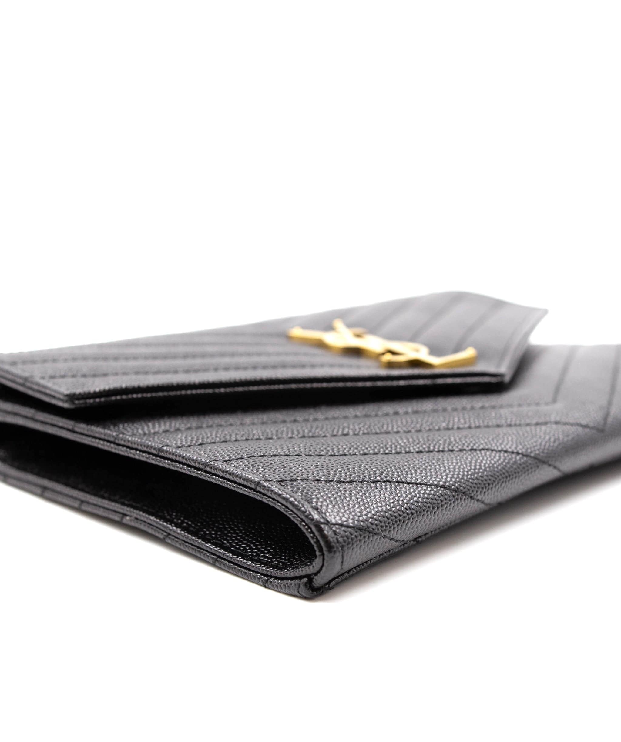 Yves Saint Laurent YSL Envelope clutch black - AWL3550