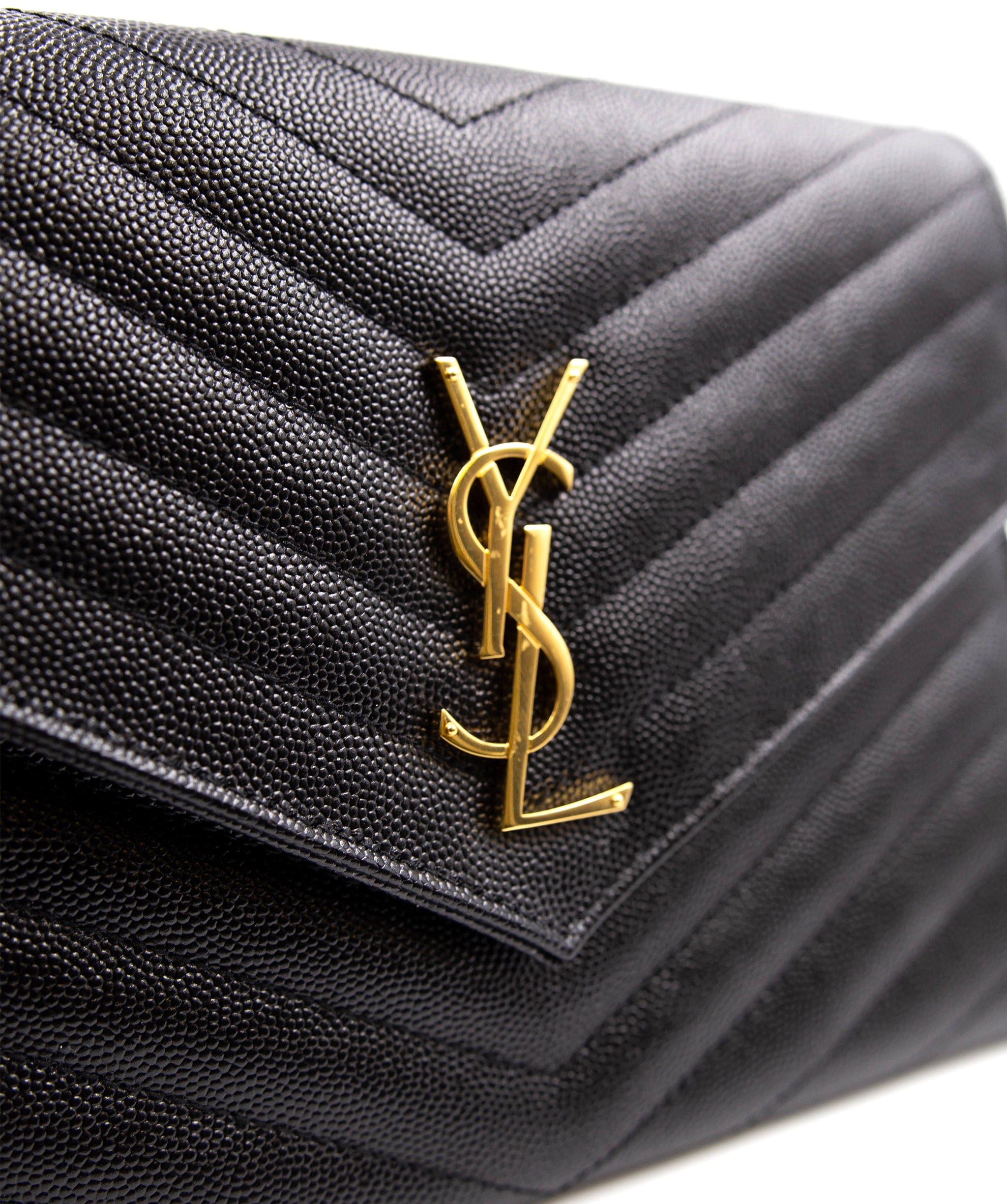 Yves Saint Laurent YSL Envelope clutch black - AWL3550