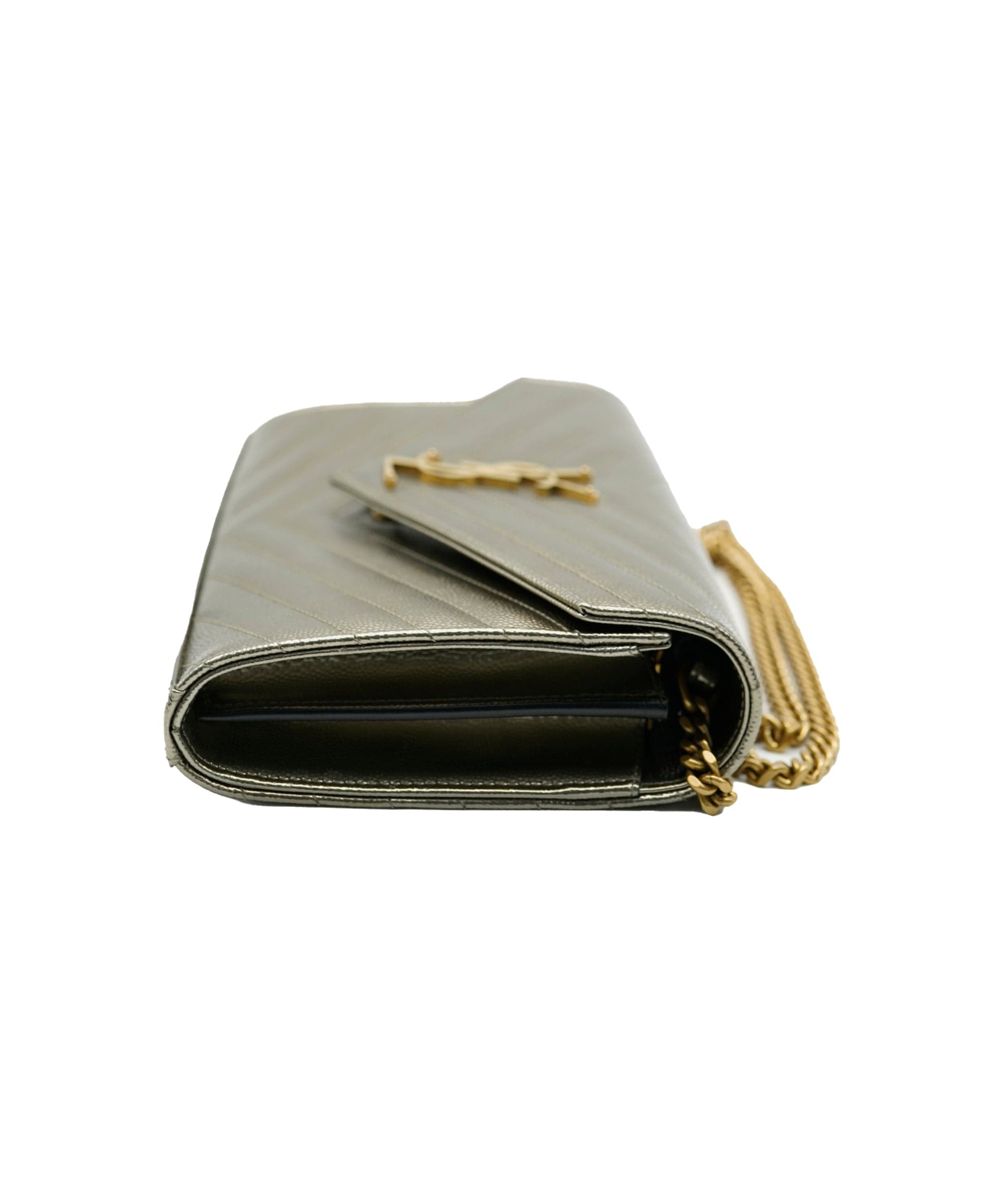 Yves Saint Laurent YSL gold envelope bag - ALC0381