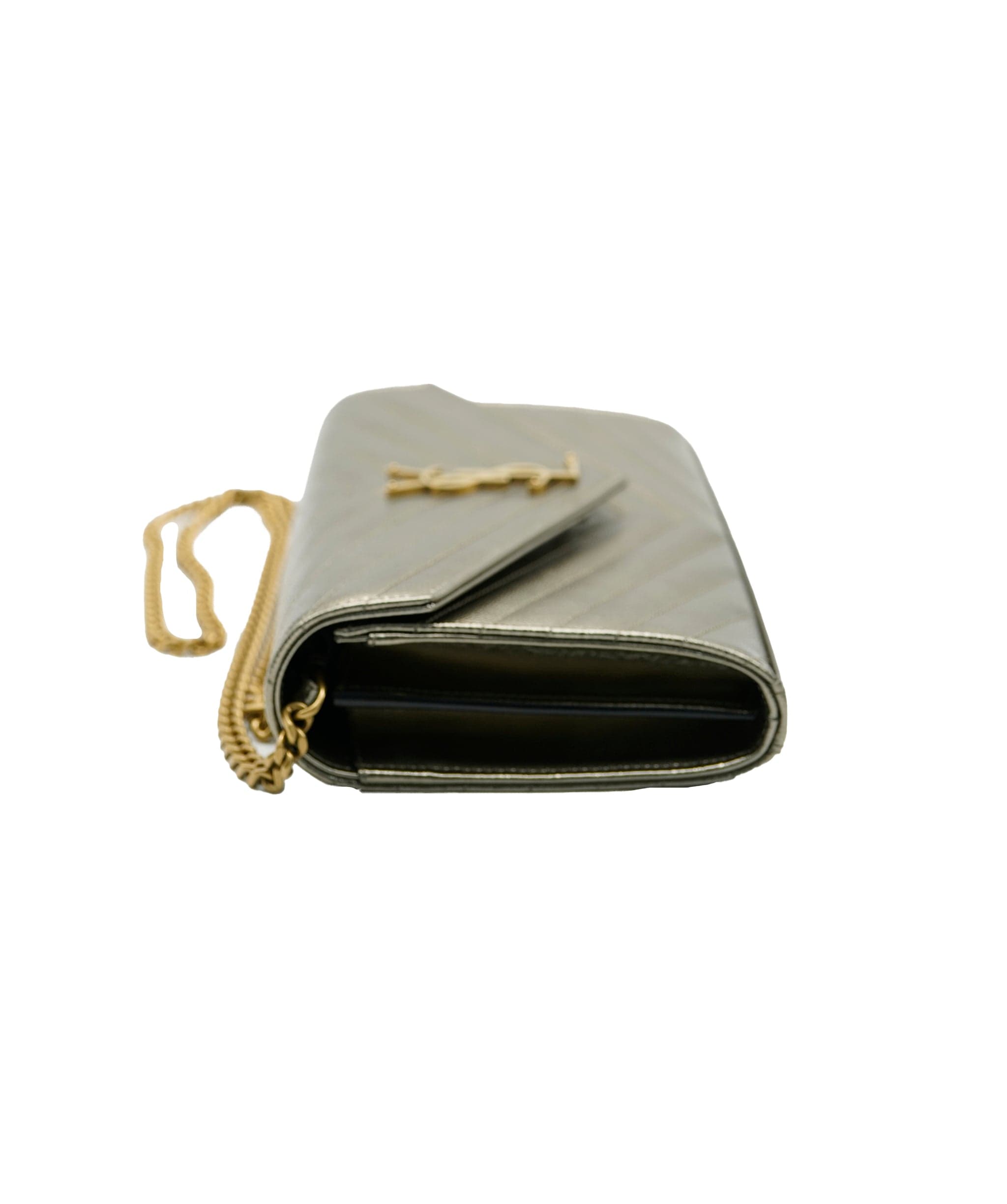 Yves Saint Laurent YSL gold envelope bag - ALC0381