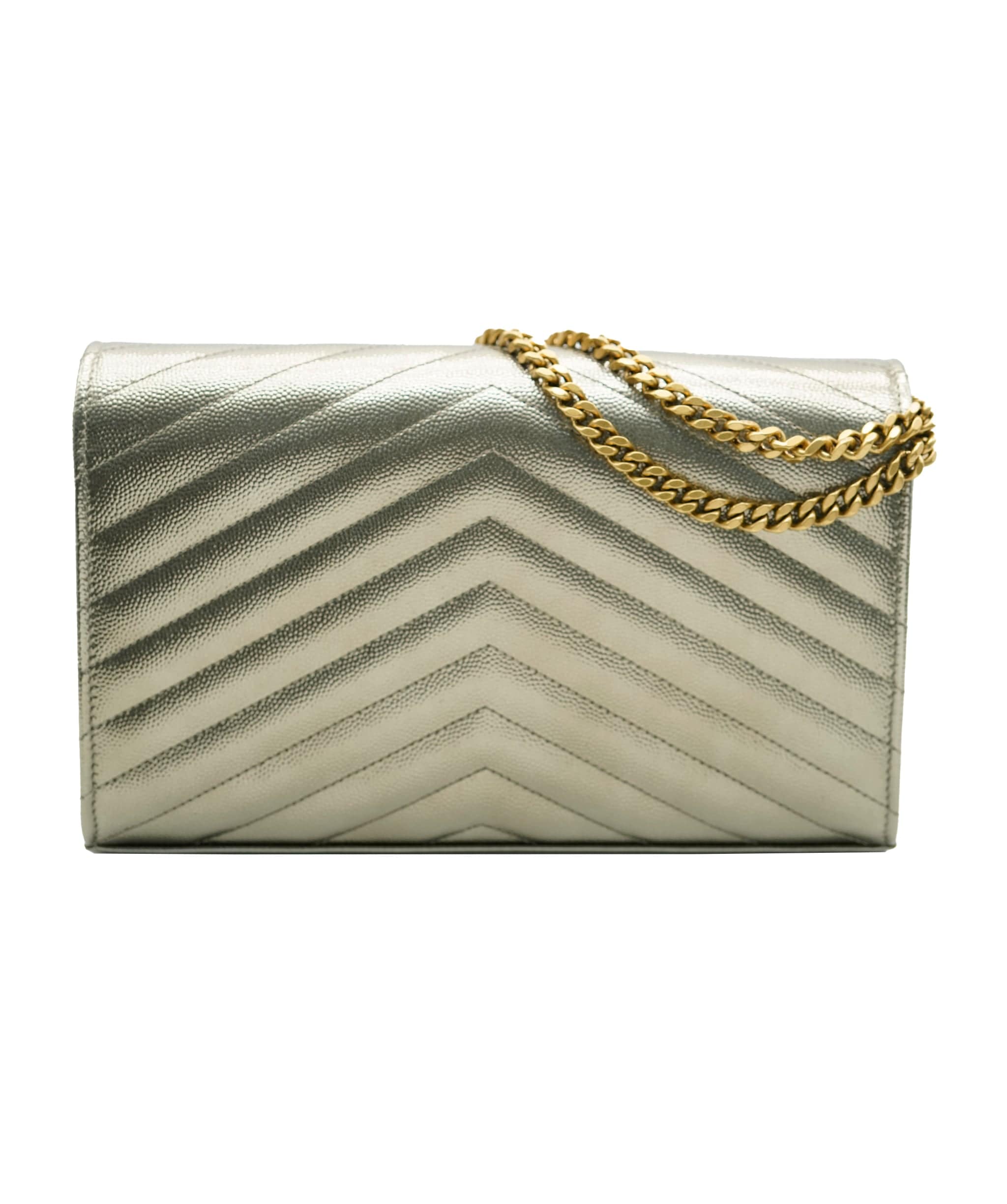 Yves Saint Laurent YSL gold envelope bag - ALC0381