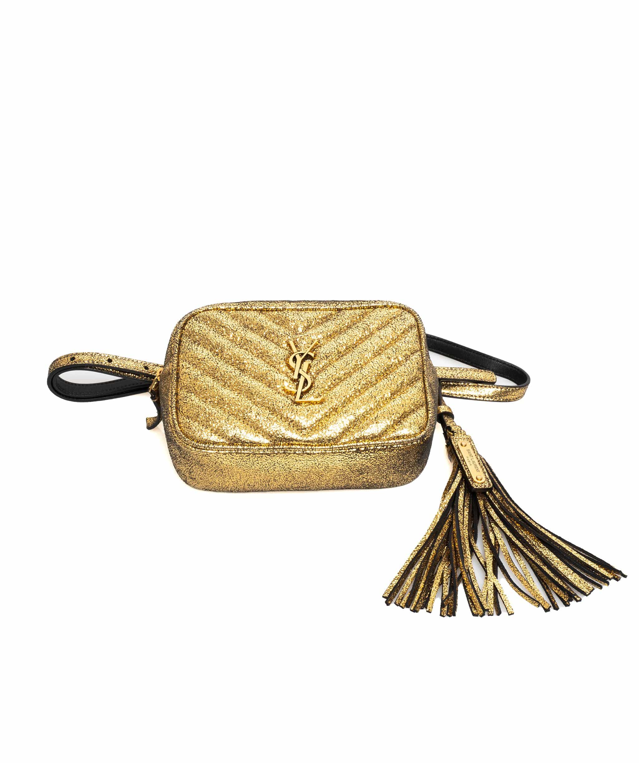 Yves Saint Laurent YSL Gold Lou Lou belt bag MW2826