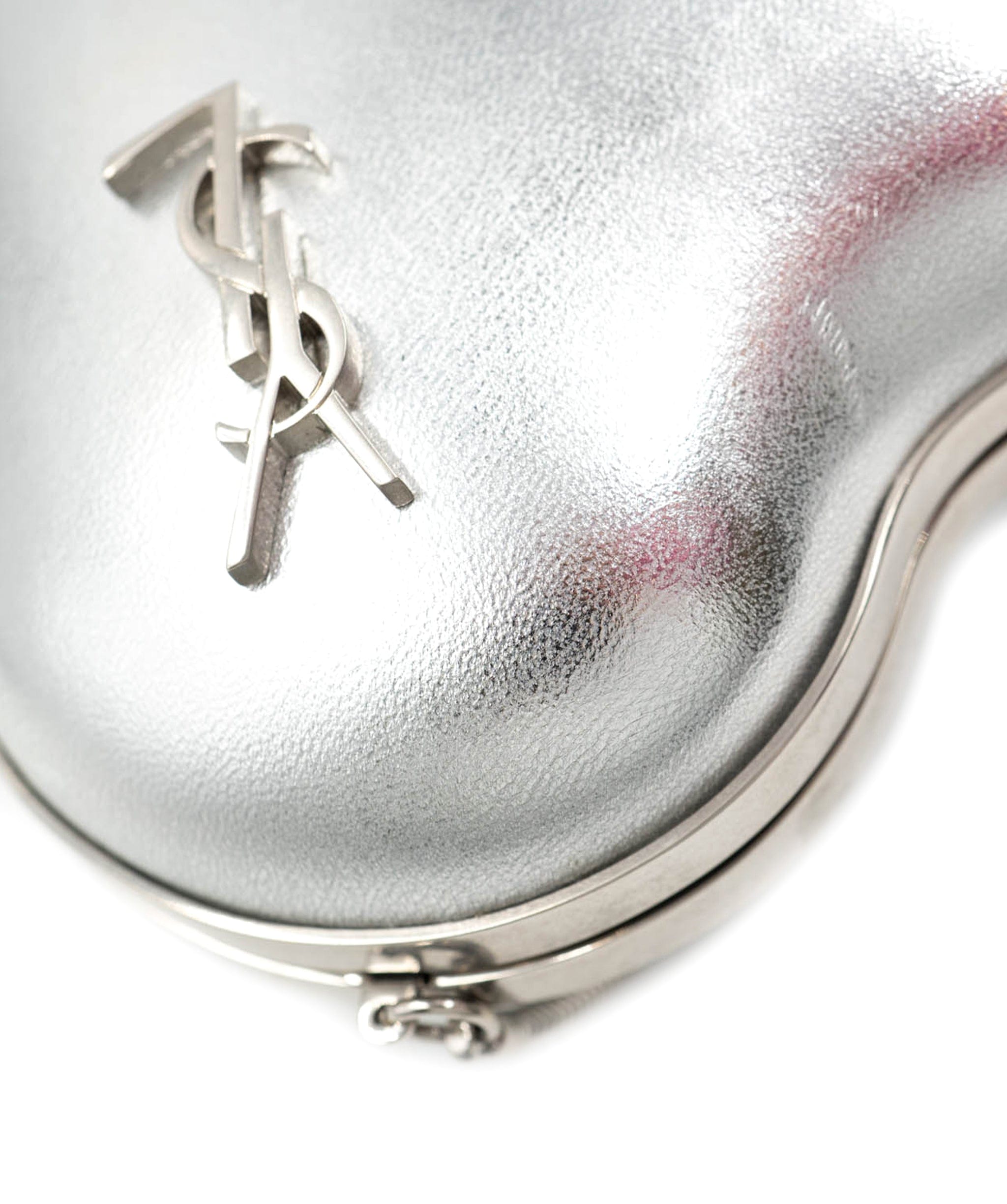 Yves Saint Laurent YSL Heart bag silver - AWL4036