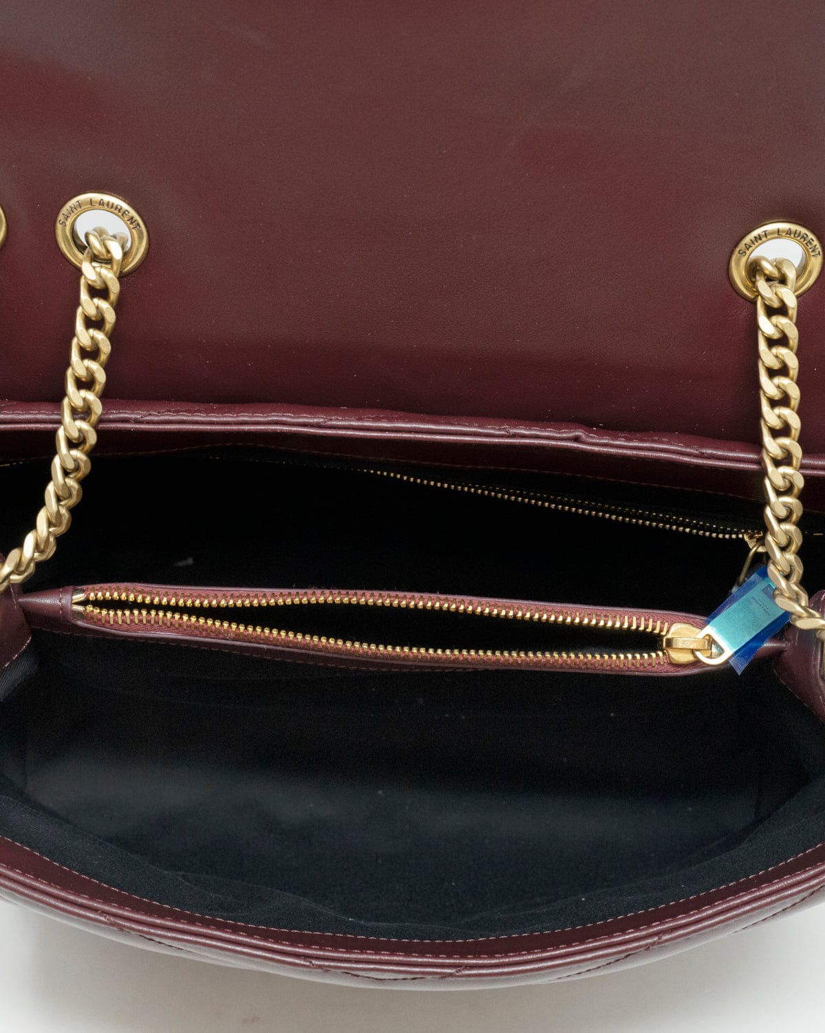 Yves Saint Laurent Ysl Large Lou Lou Burgundy Bag  - ADL1858